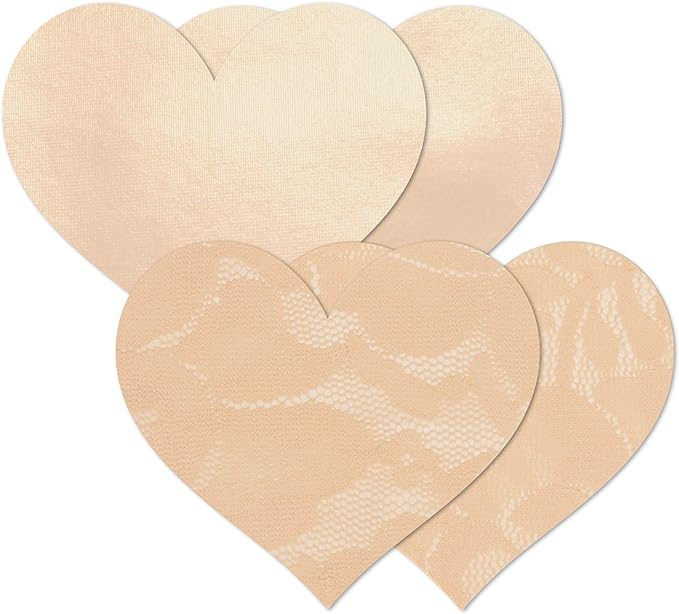 Serene Cove™ | Heart Nipple Covers - Fabric