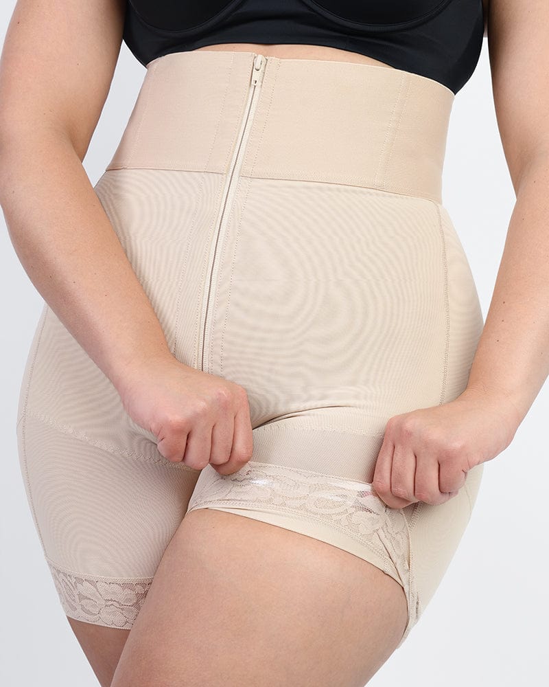 Serene Cove™ | AirSlim® Boned Sculpt High Waist Shorts