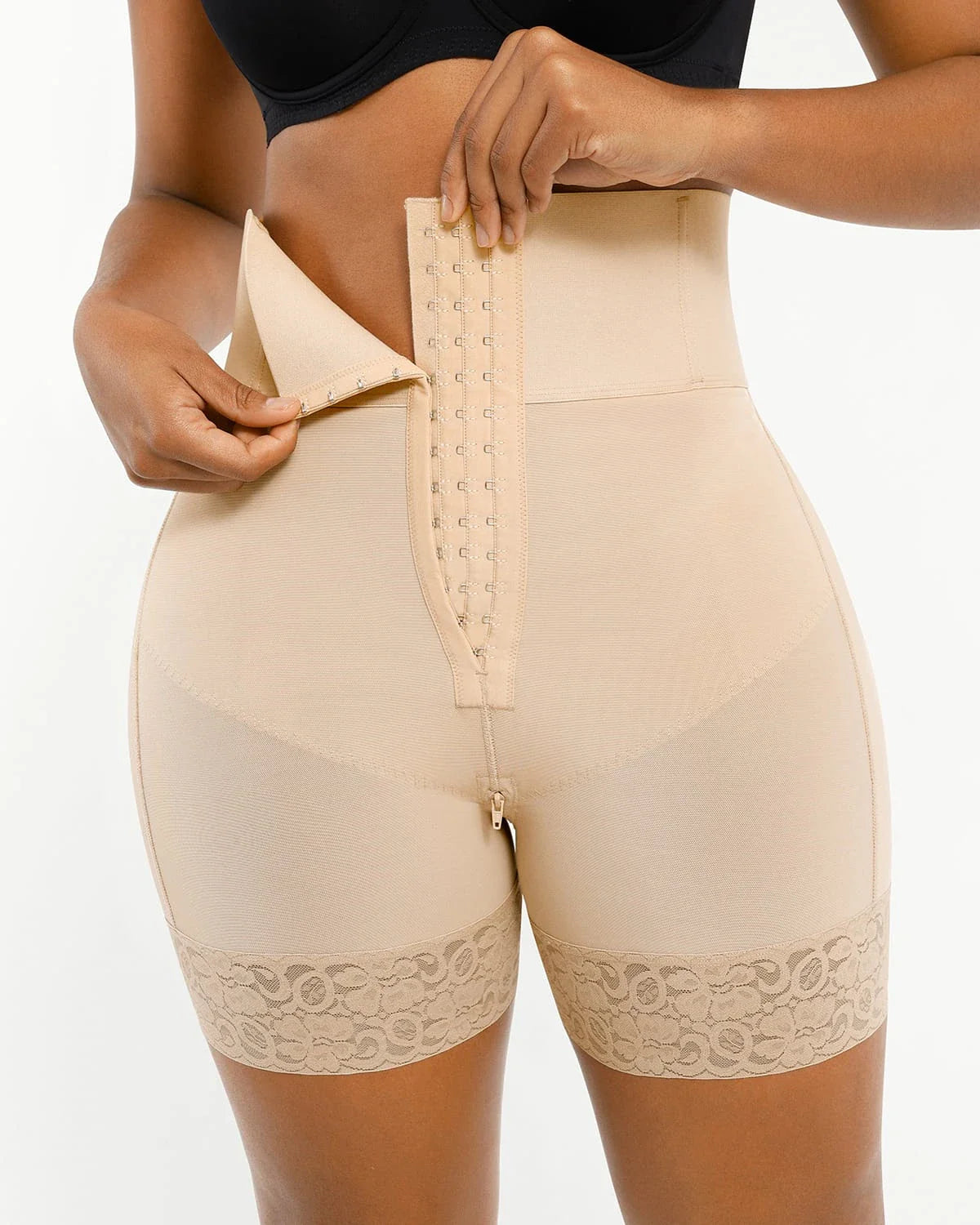 Serene Cove™ | AirSlim® Boned Sculpt High Waist Shorts
