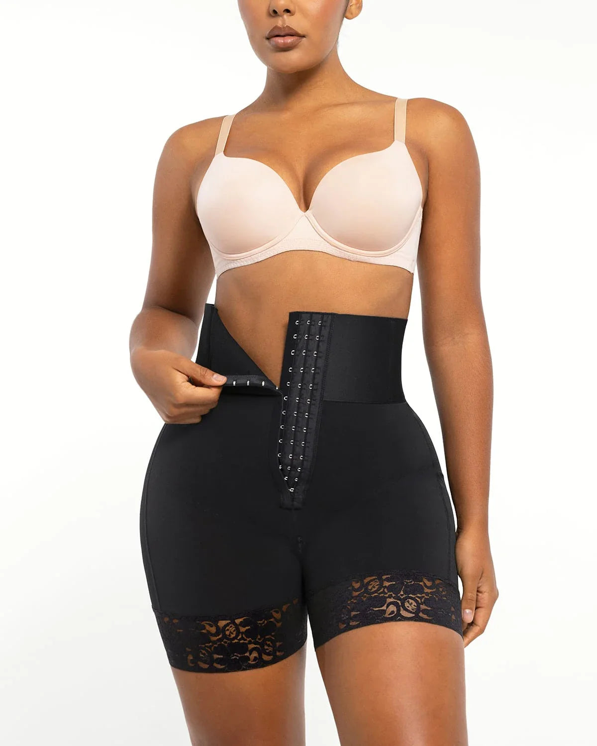 Serene Cove™ | AirSlim® Boned Sculpt High Waist Shorts