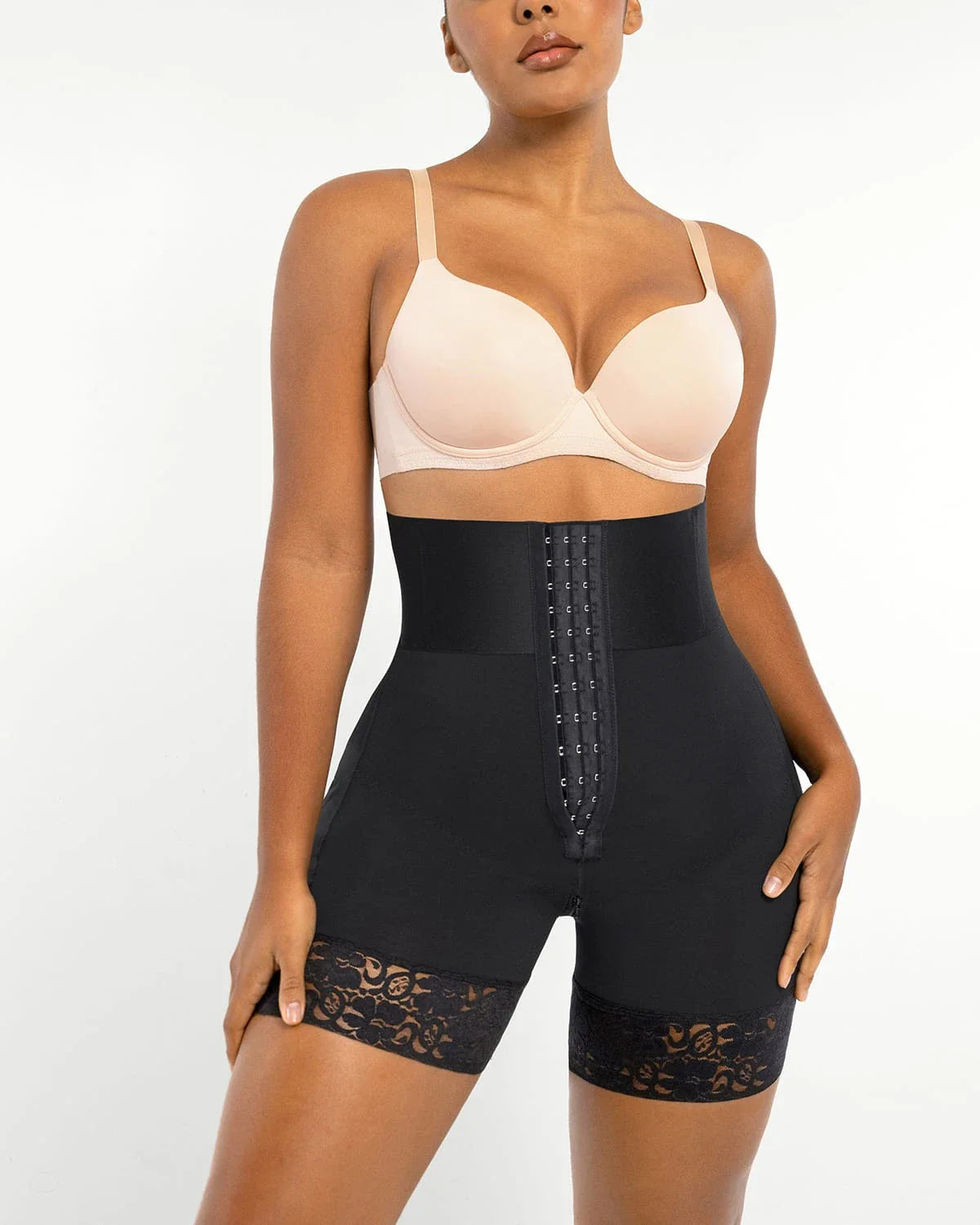 Serene Cove™ | AirSlim® Boned Sculpt High Waist Shorts