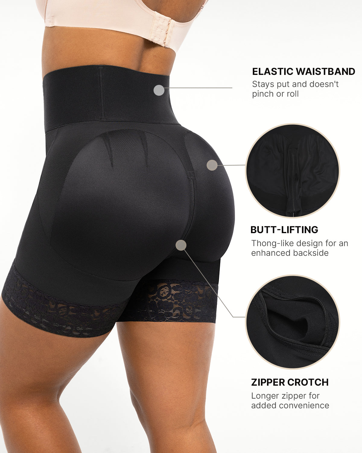 Serene Cove™ | AirSlim® Boned Sculpt High Waist Shorts