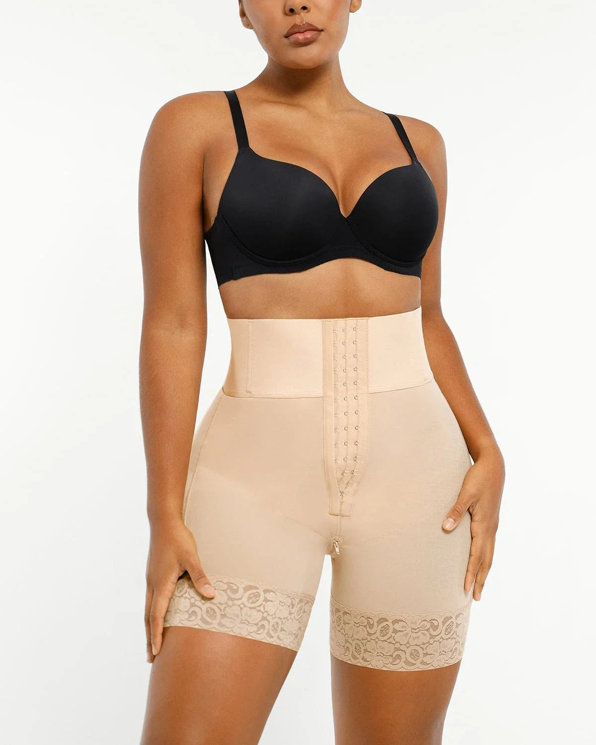 Serene Cove™ | AirSlim® Boned Sculpt High Waist Shorts
