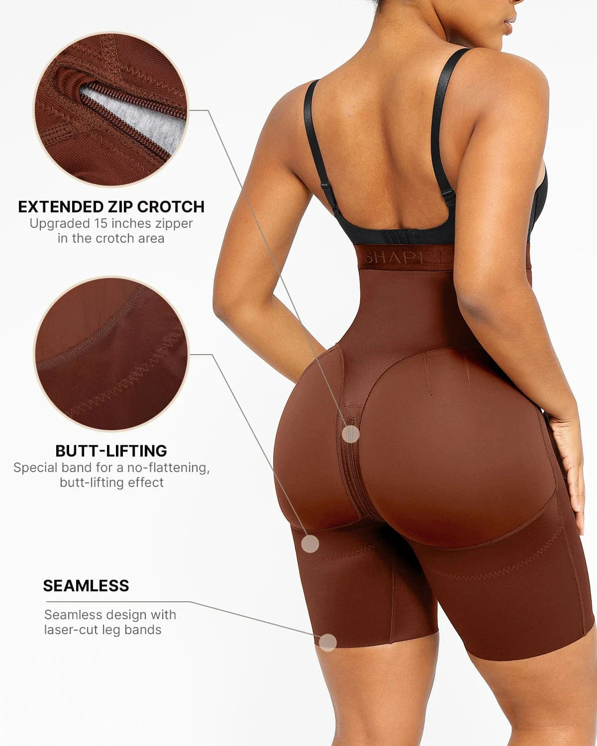Serene Cove™ | AirSlim® Butt-Lifting High Waist Shorts