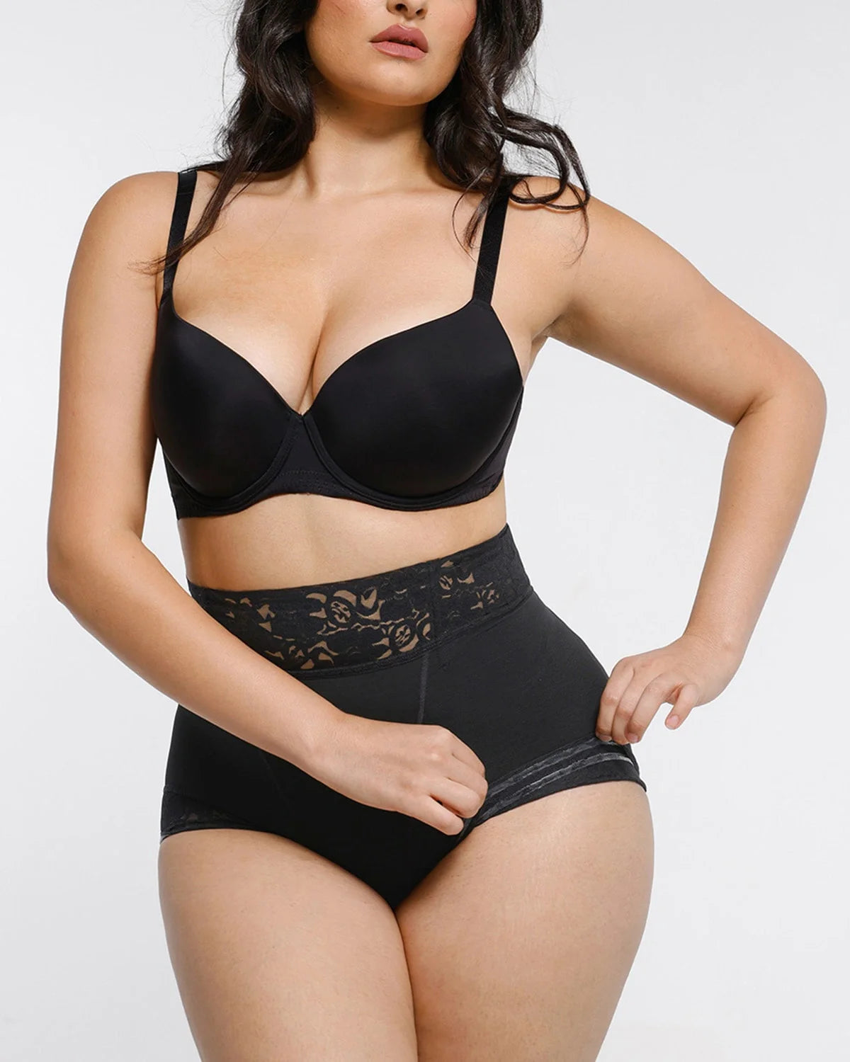 Serene Cove™ | AirSlim® Mid-Rise Butt-Lifting Shaper Panty