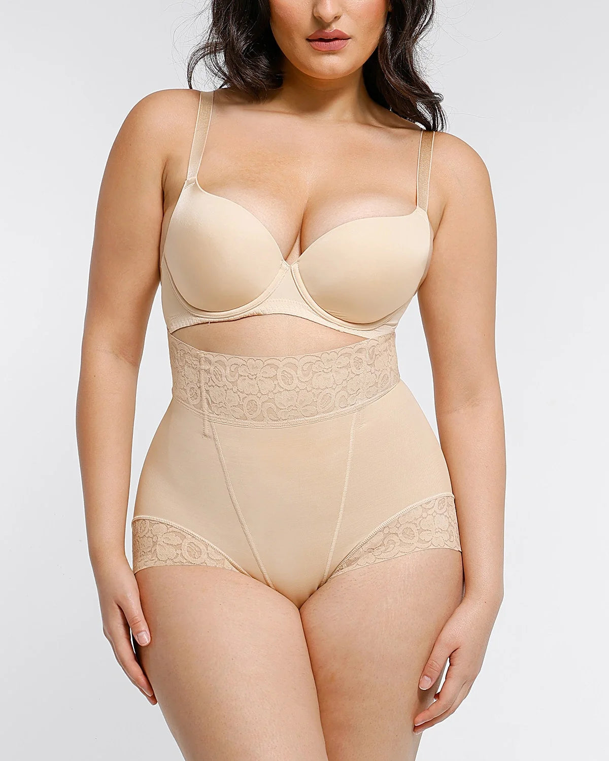 Serene Cove™ | AirSlim® Mid-Rise Butt-Lifting Shaper Panty