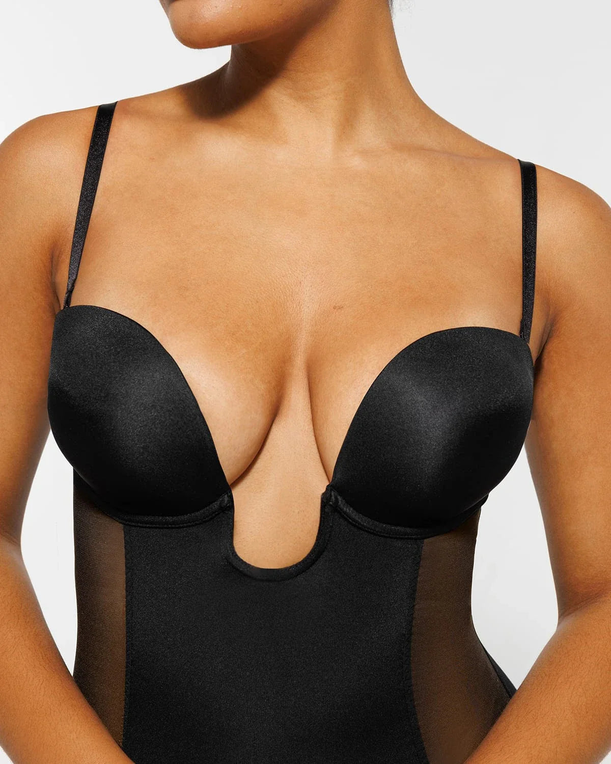 Serene Cove™ | AirSlim® Deep Plunge Butt-Lifting Bodysuit