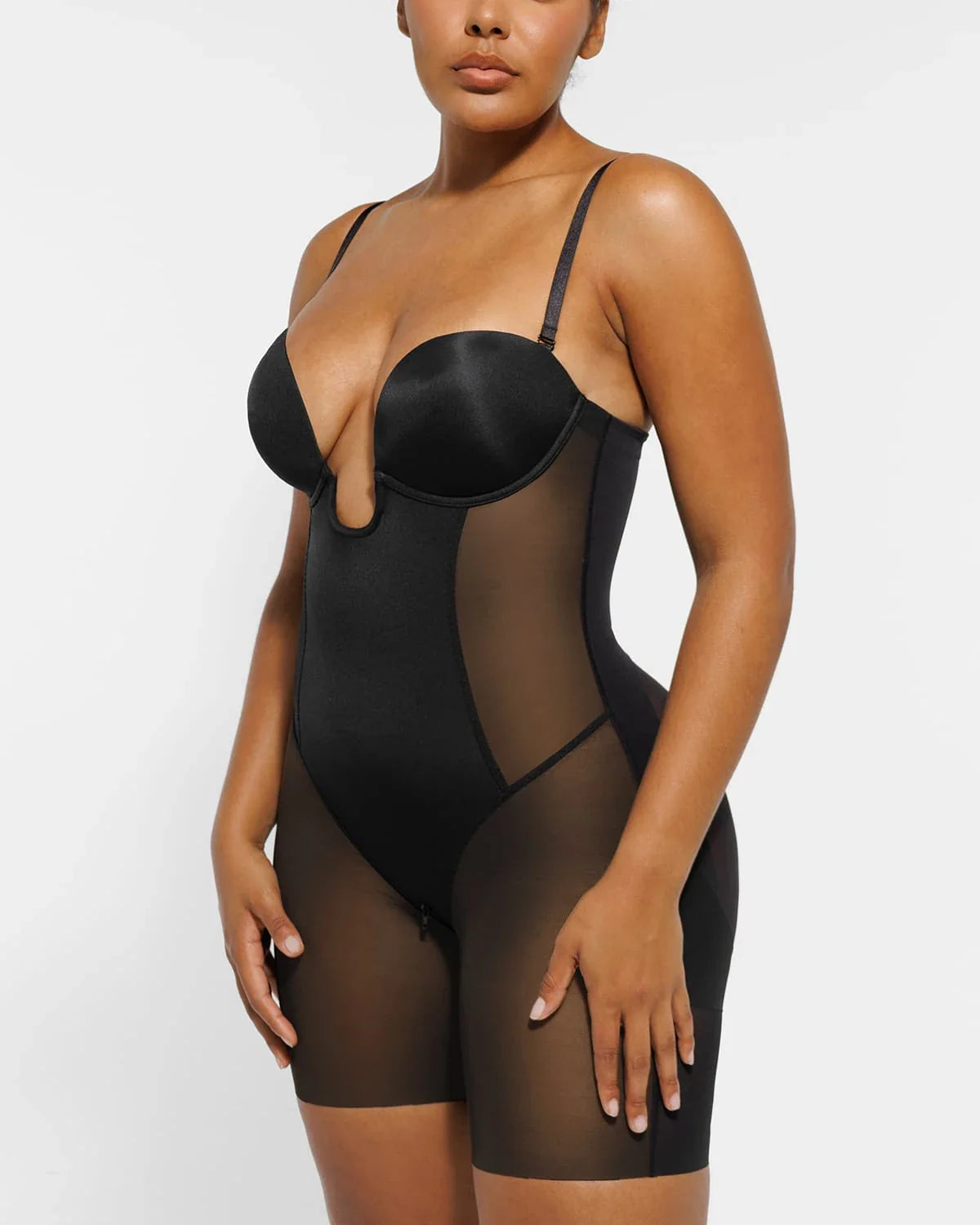 Serene Cove™ | AirSlim® Deep Plunge Butt-Lifting Bodysuit