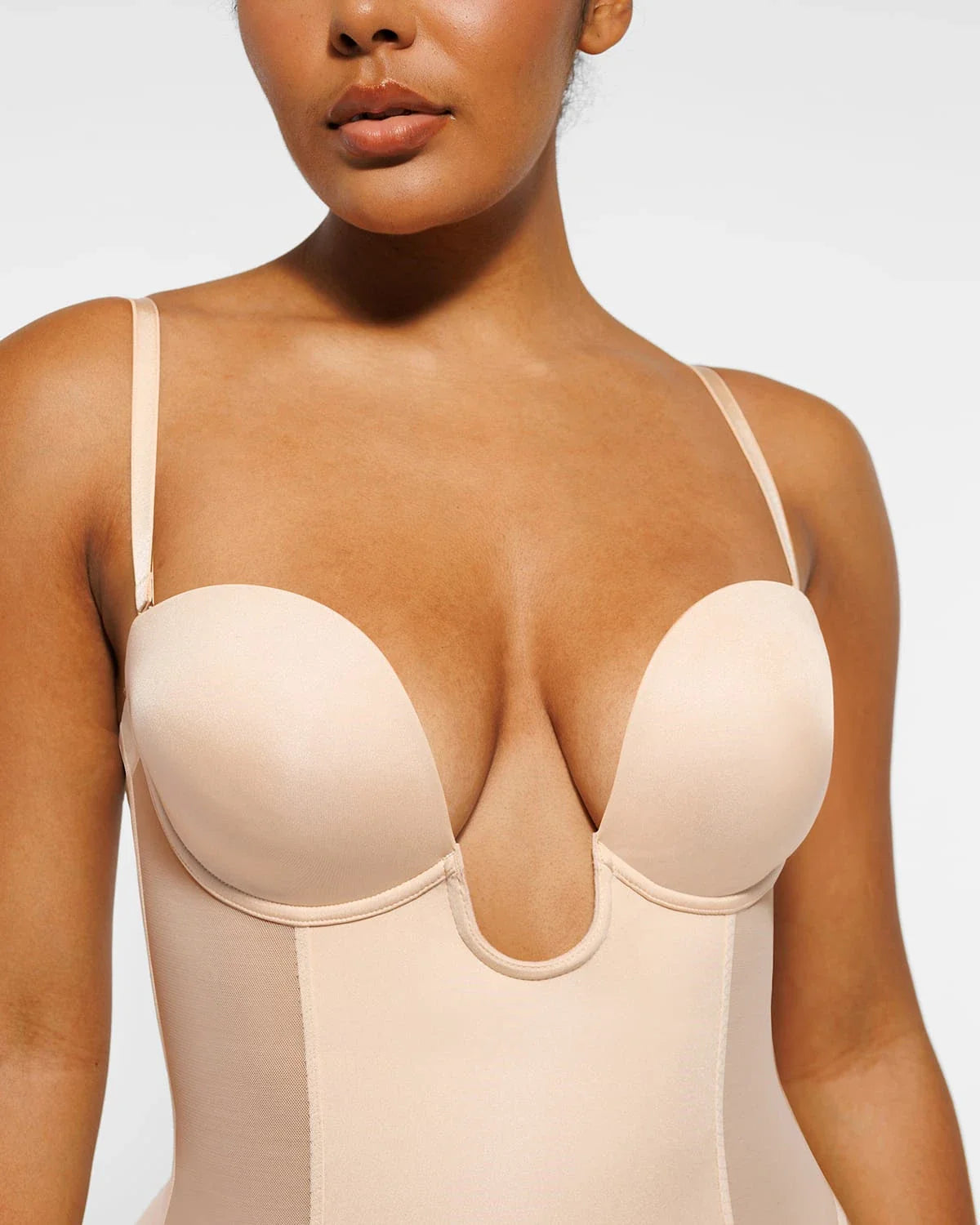 Serene Cove™ | AirSlim® Deep Plunge Butt-Lifting Bodysuit