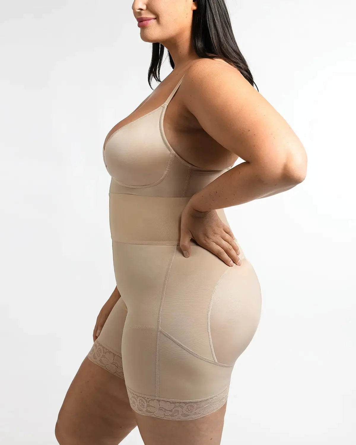 Serene Cove™ | AirSlim® ElasticFuse Waistband Shaping Bodysuit