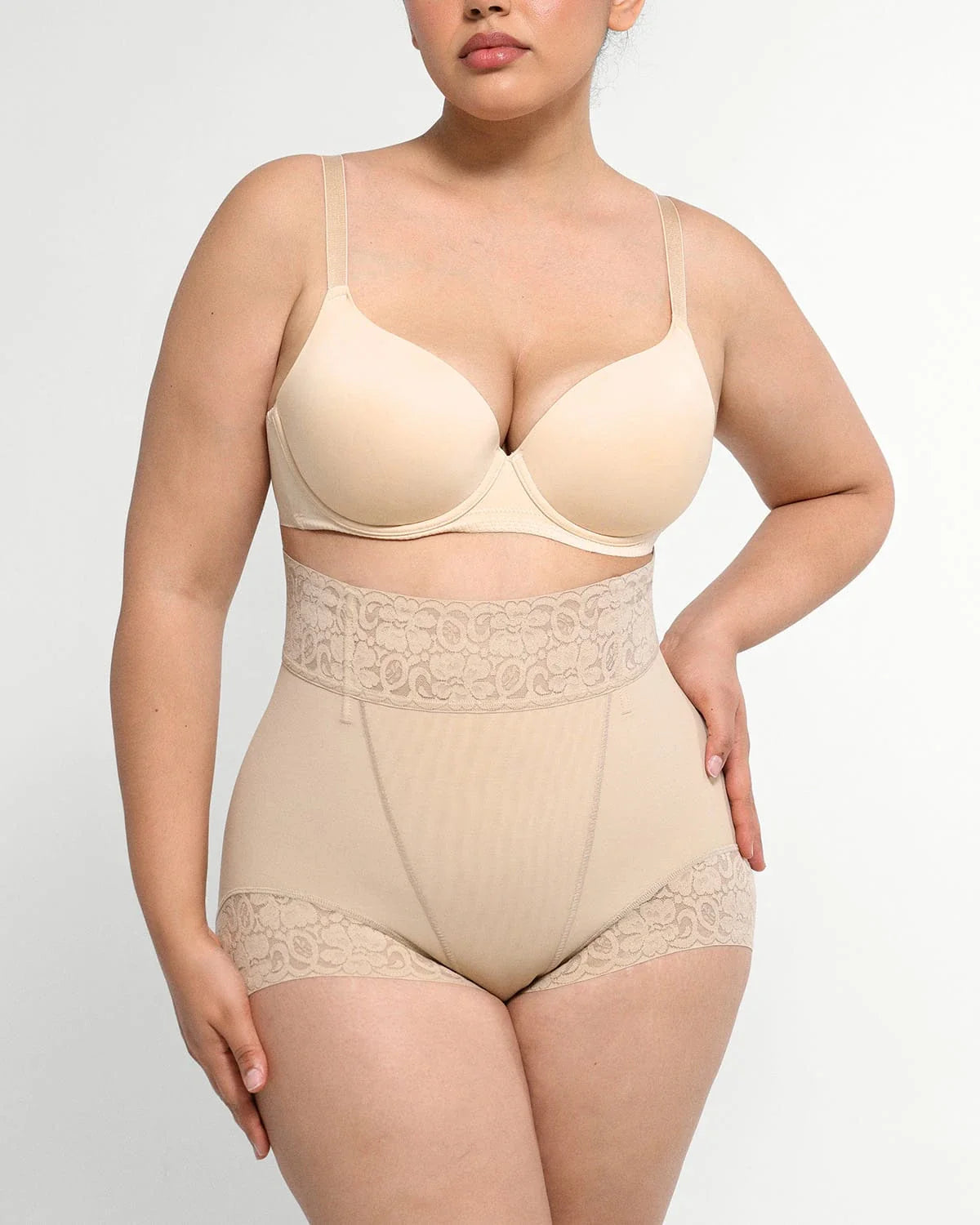 Serene Cove™ | AirSlim® Mid-Rise Butt-Lifting Shaper Panty