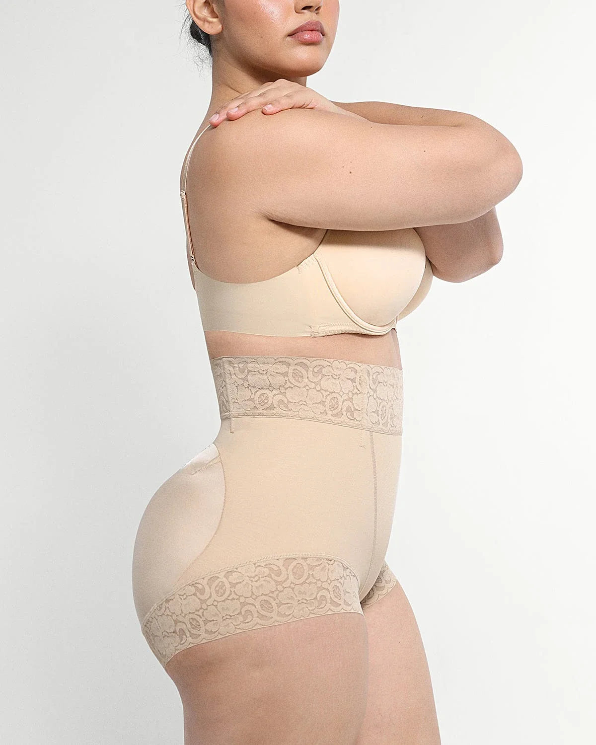 Serene Cove™ | AirSlim® Mid-Rise Butt-Lifting Shaper Panty