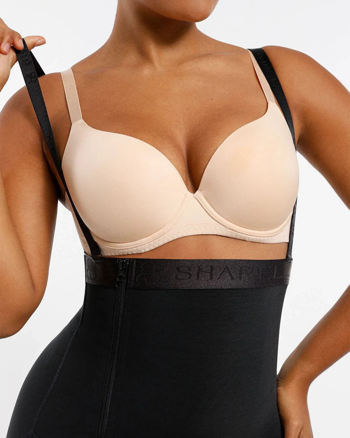 Serene Cove™ | AirSlim® Postpartum Side Zipper Support Shorts