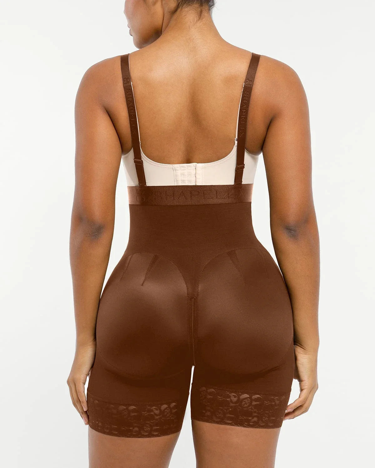 Serene Cove™ | AirSlim® Firm Tummy Compression Bodysuit Shaper With Butt Lifter
