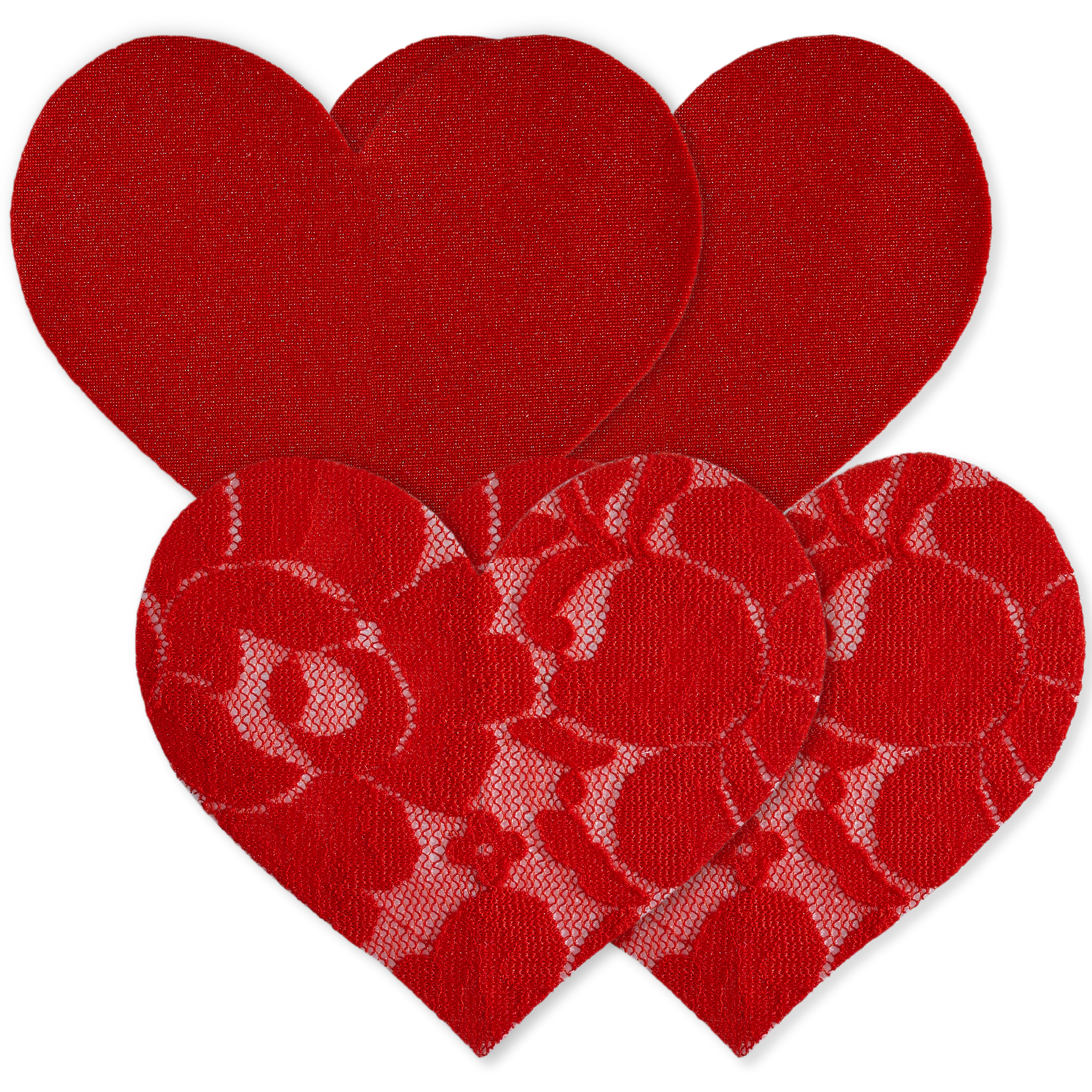 Serene Cove™ | Heart Nipple Covers - Fabric