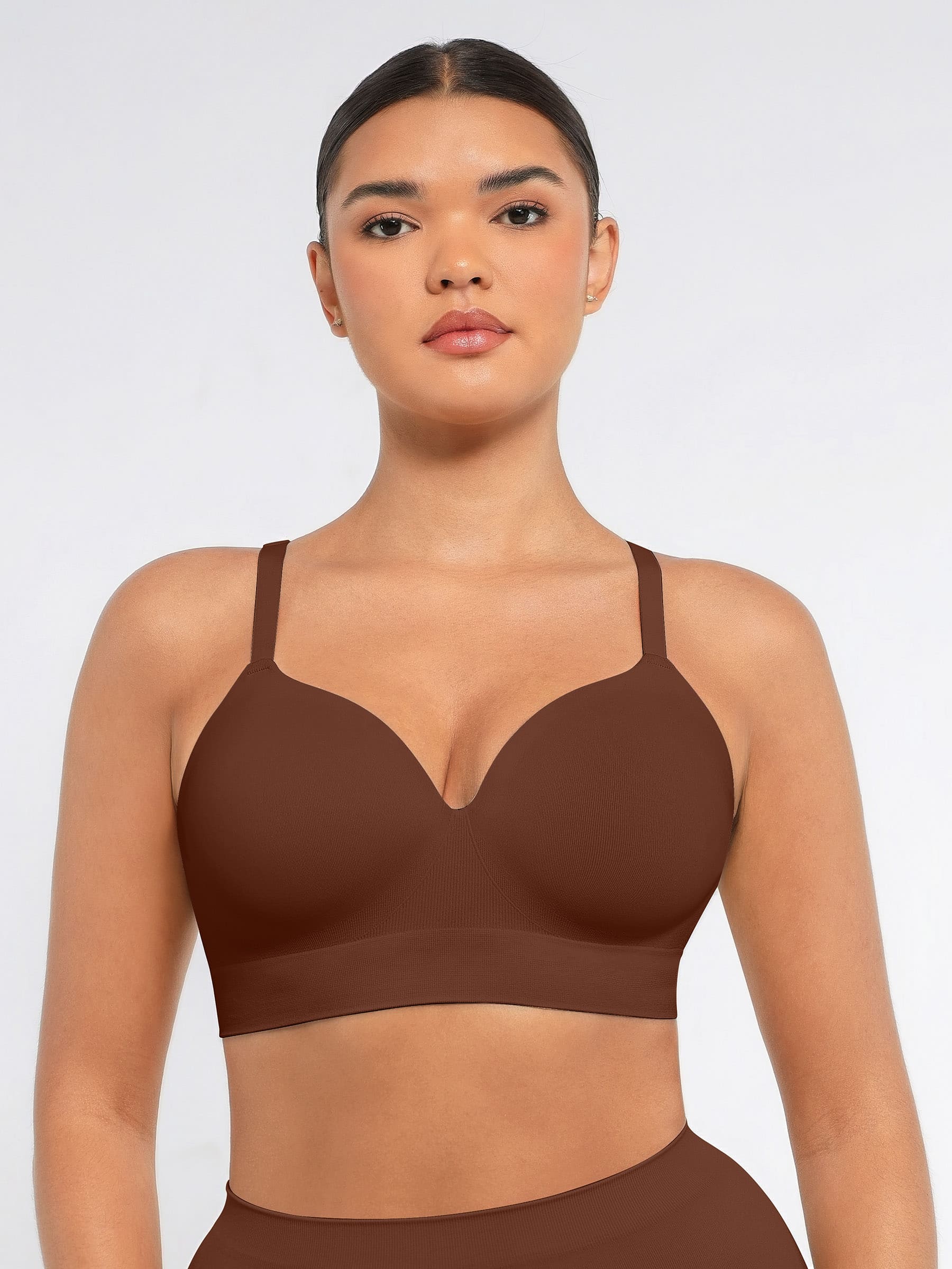 Serene Cove™ | Draadloze Push-Up Naadloze Comfort Volledige Dekking Bh