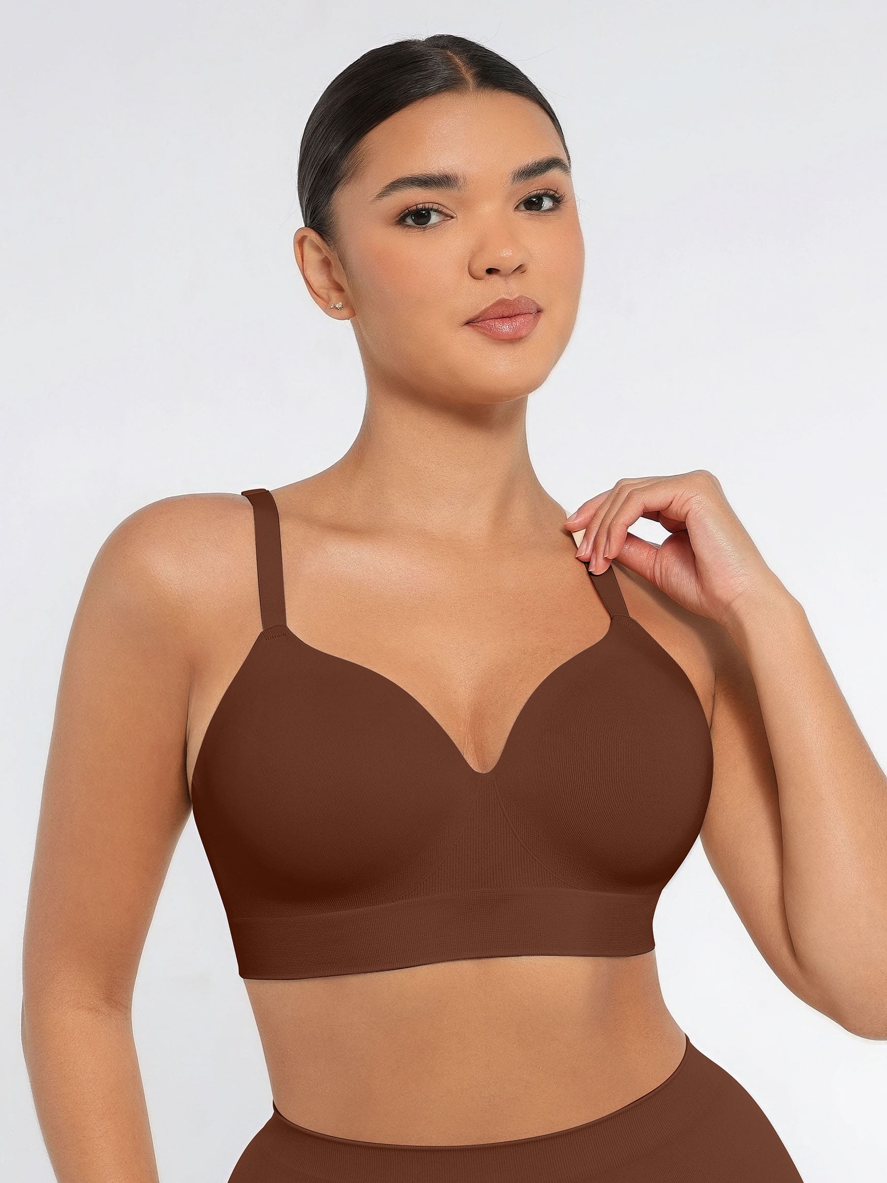 Serene Cove™ | Draadloze Push-Up Naadloze Comfort Volledige Dekking Bh