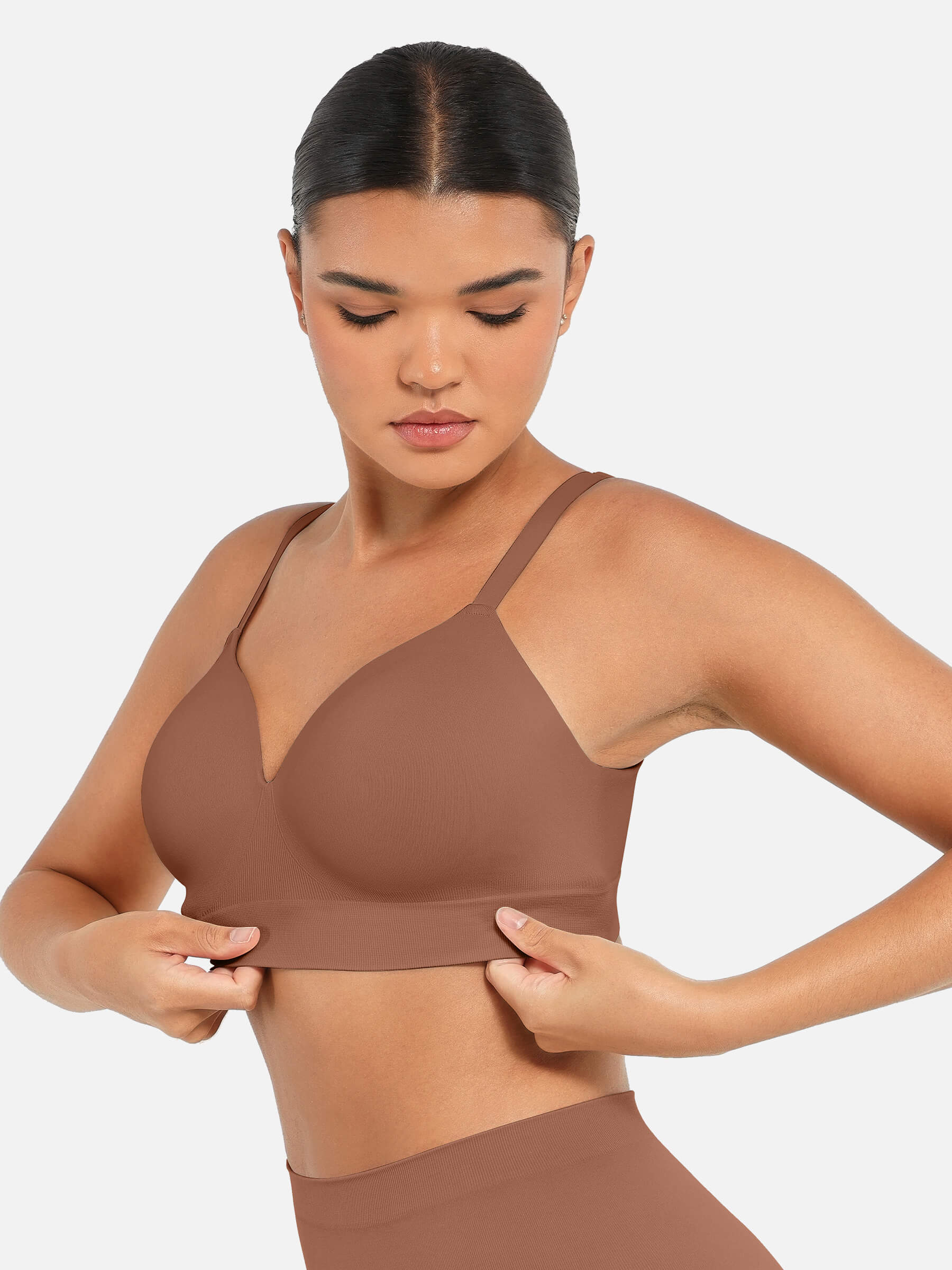 Serene Cove™ | Draadloze Push-Up Naadloze Comfort Volledige Dekking Bh