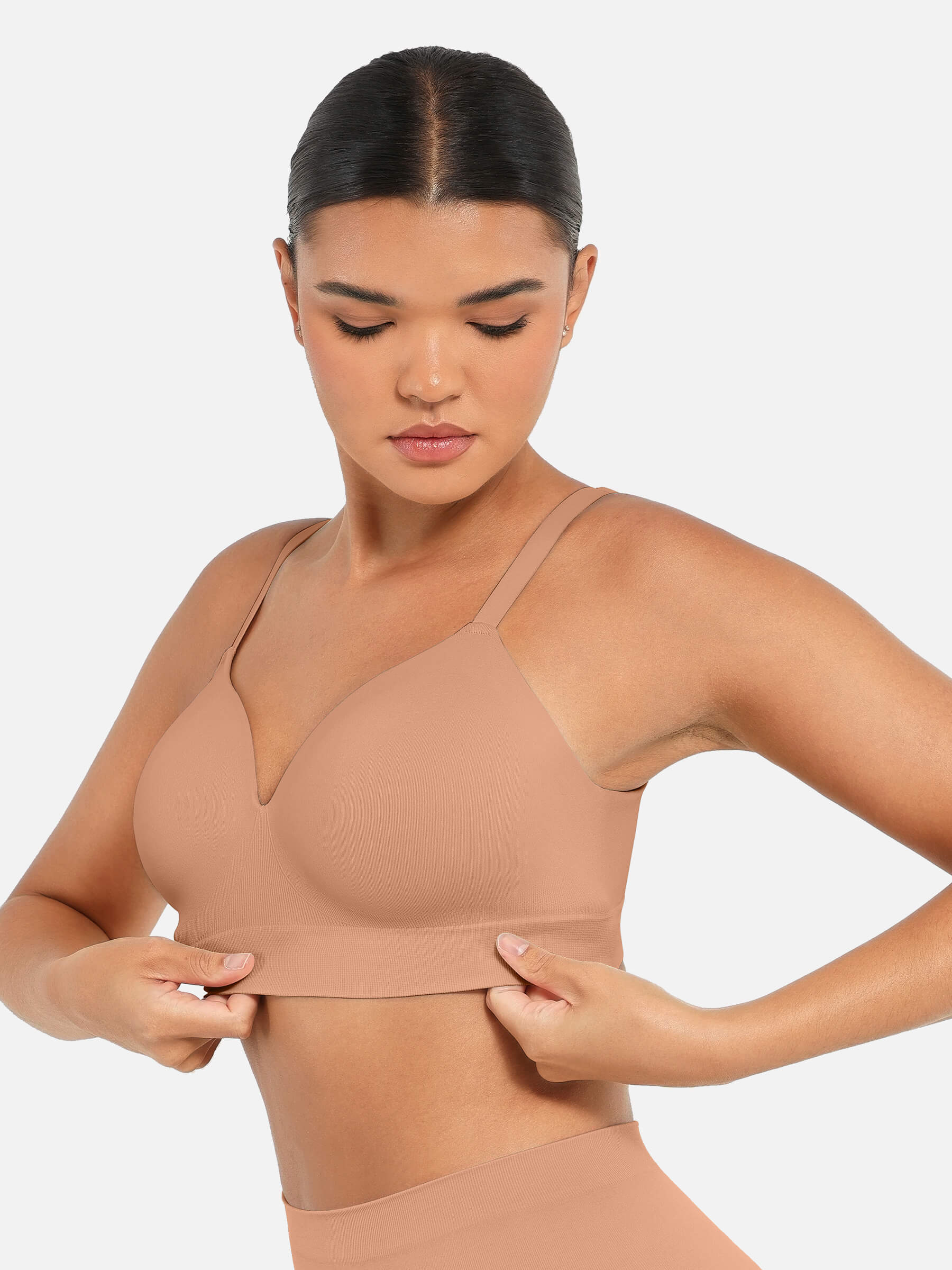 Serene Cove™ | Draadloze Push-Up Naadloze Comfort Volledige Dekking Bh