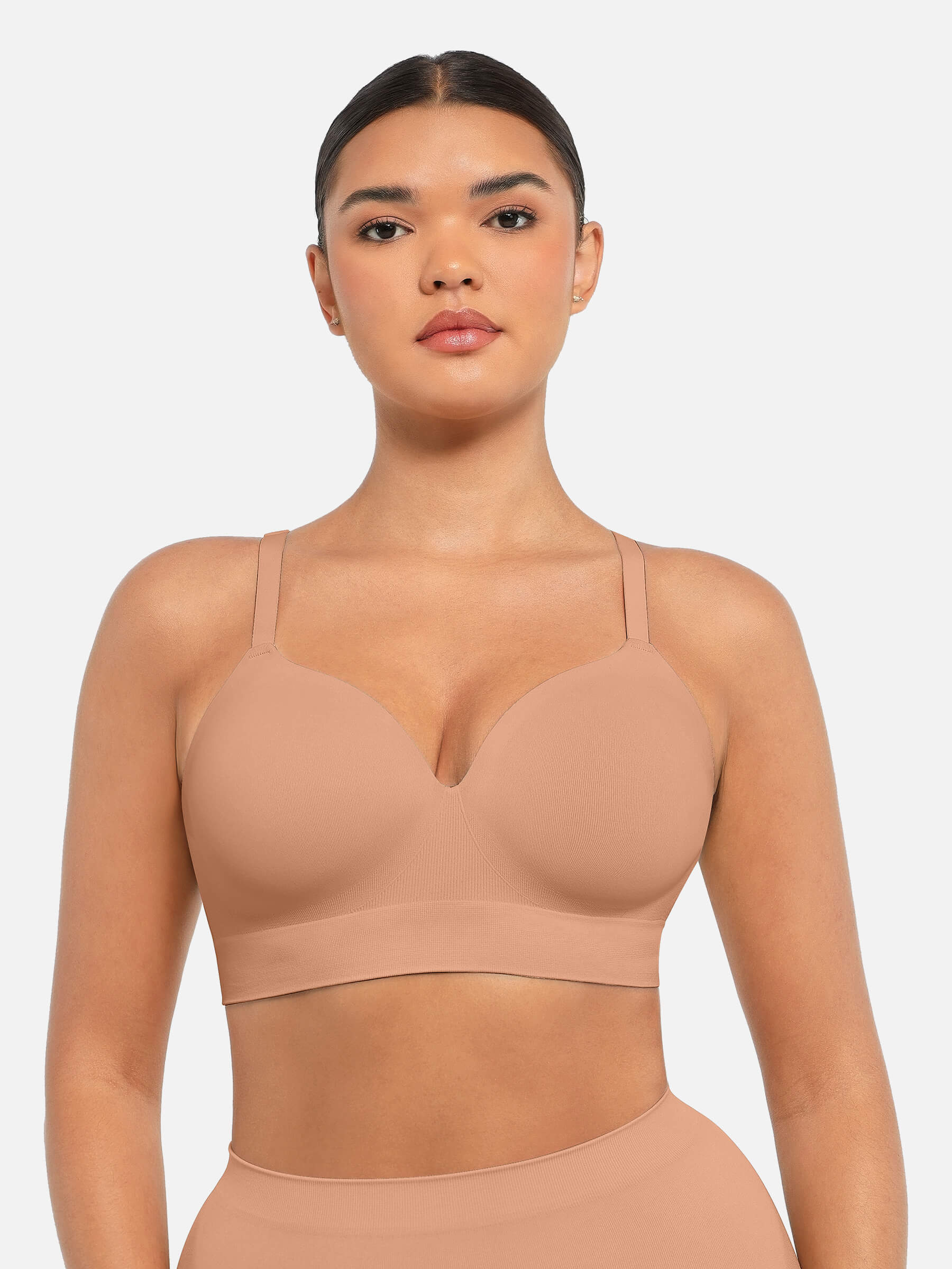 Serene Cove™ | Draadloze Push-Up Naadloze Comfort Volledige Dekking Bh