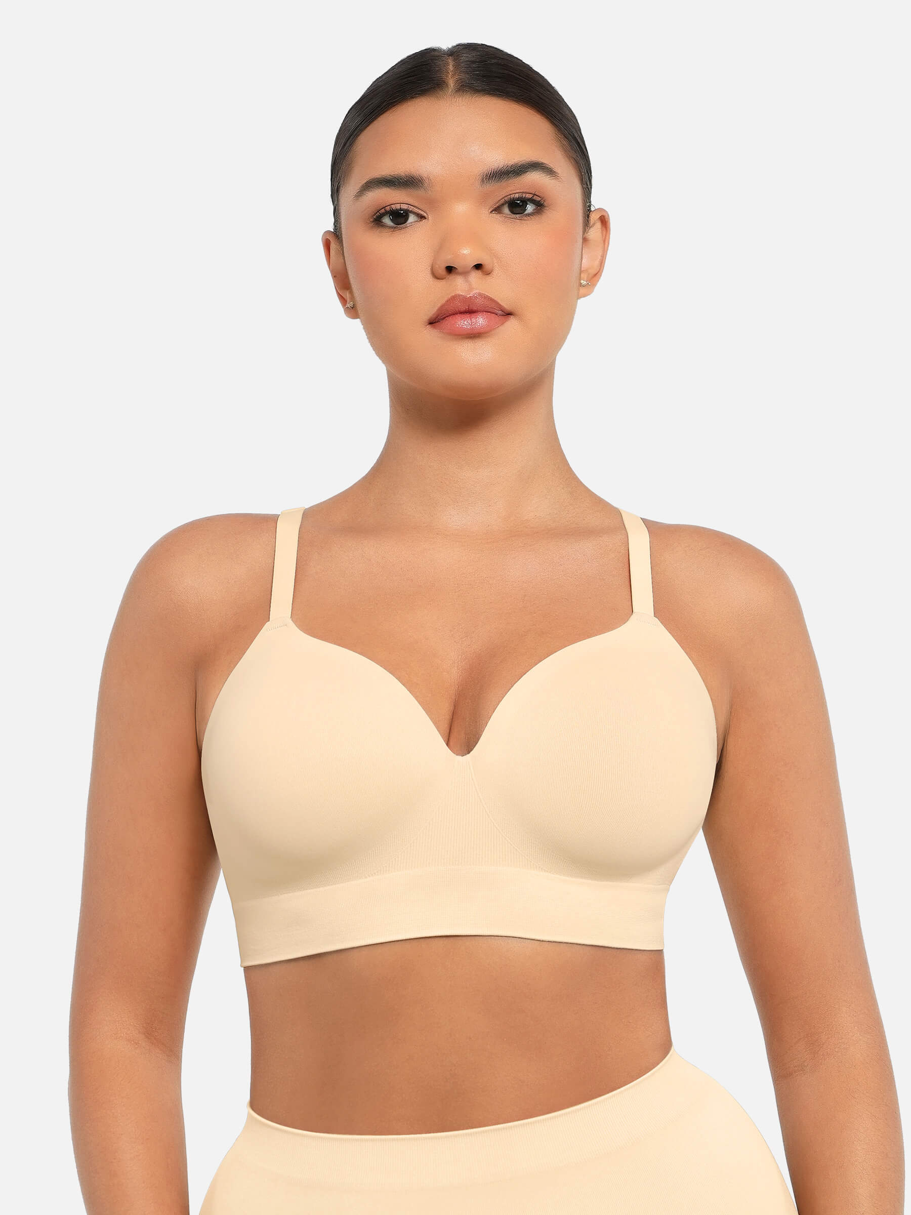 Serene Cove™ | Draadloze Push-Up Naadloze Comfort Volledige Dekking Bh
