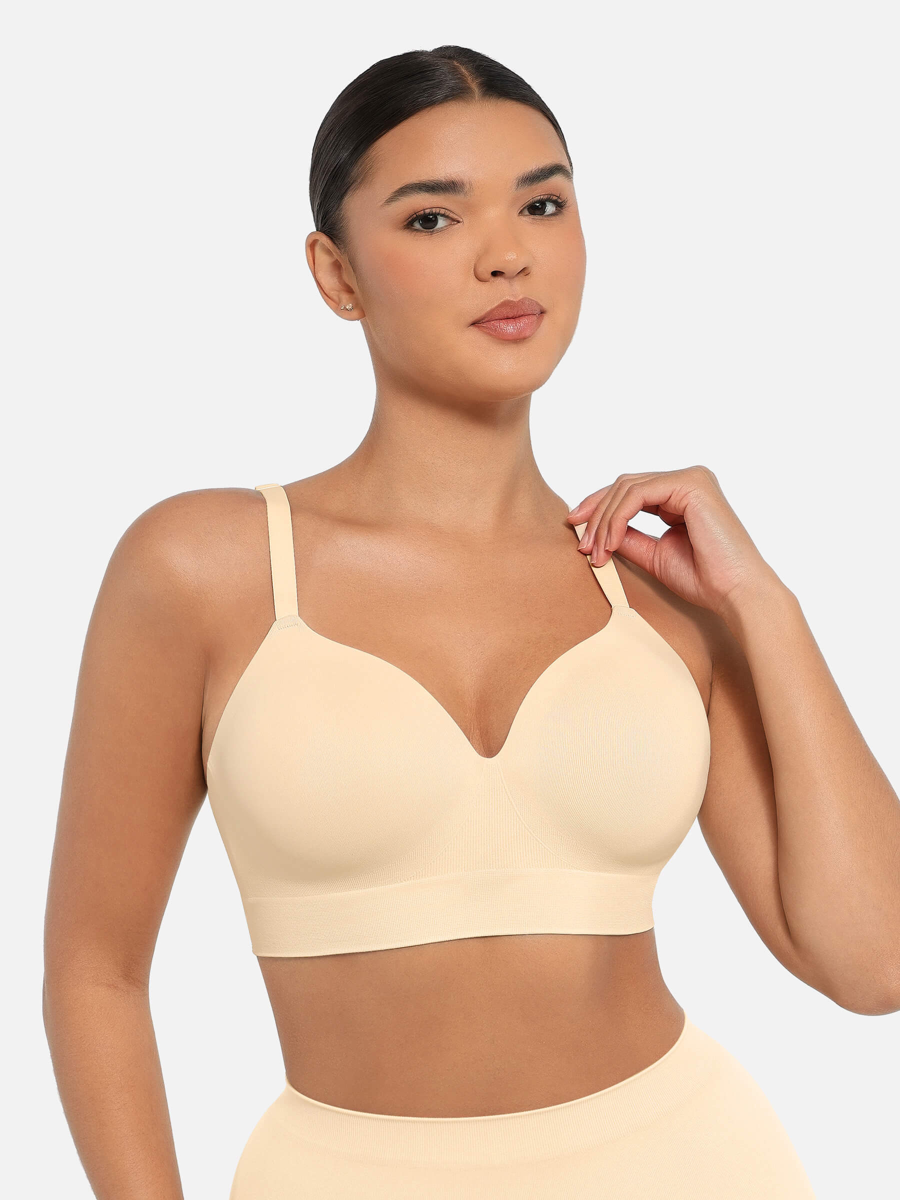 Serene Cove™ | Draadloze Push-Up Naadloze Comfort Volledige Dekking Bh