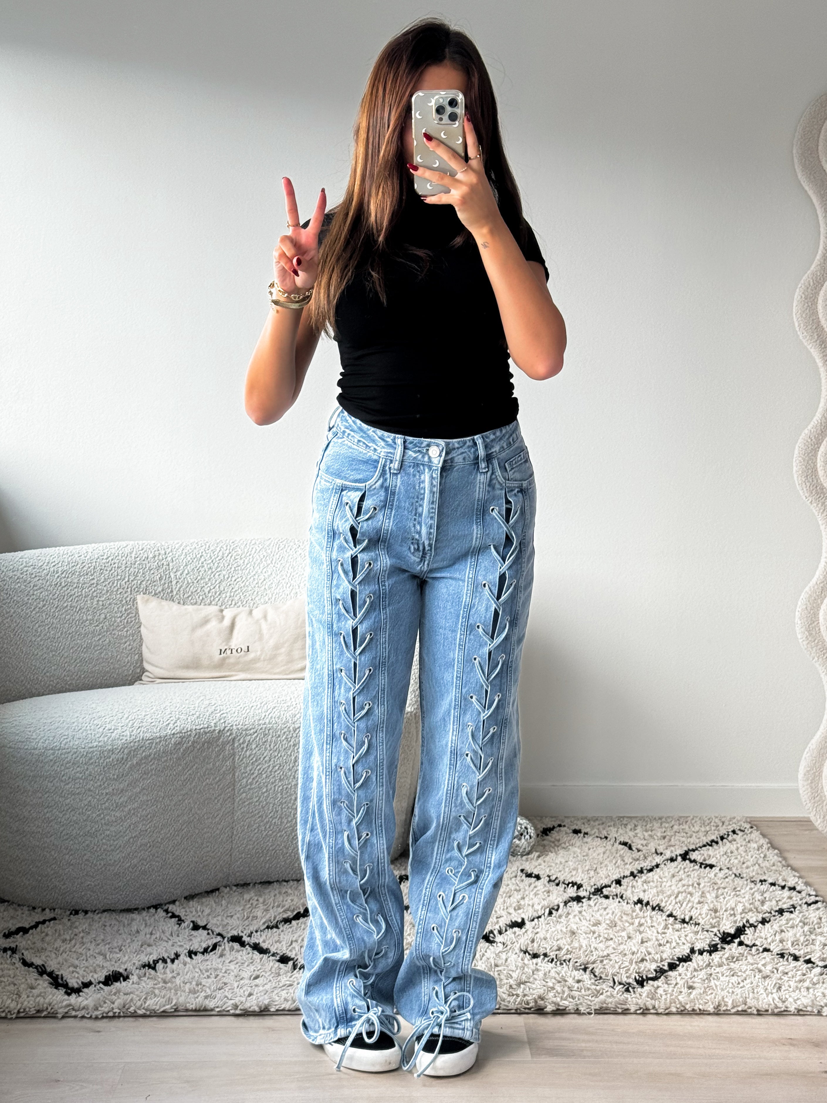 Serene Cove™ | Stretch - Gigi wide jeans light denim