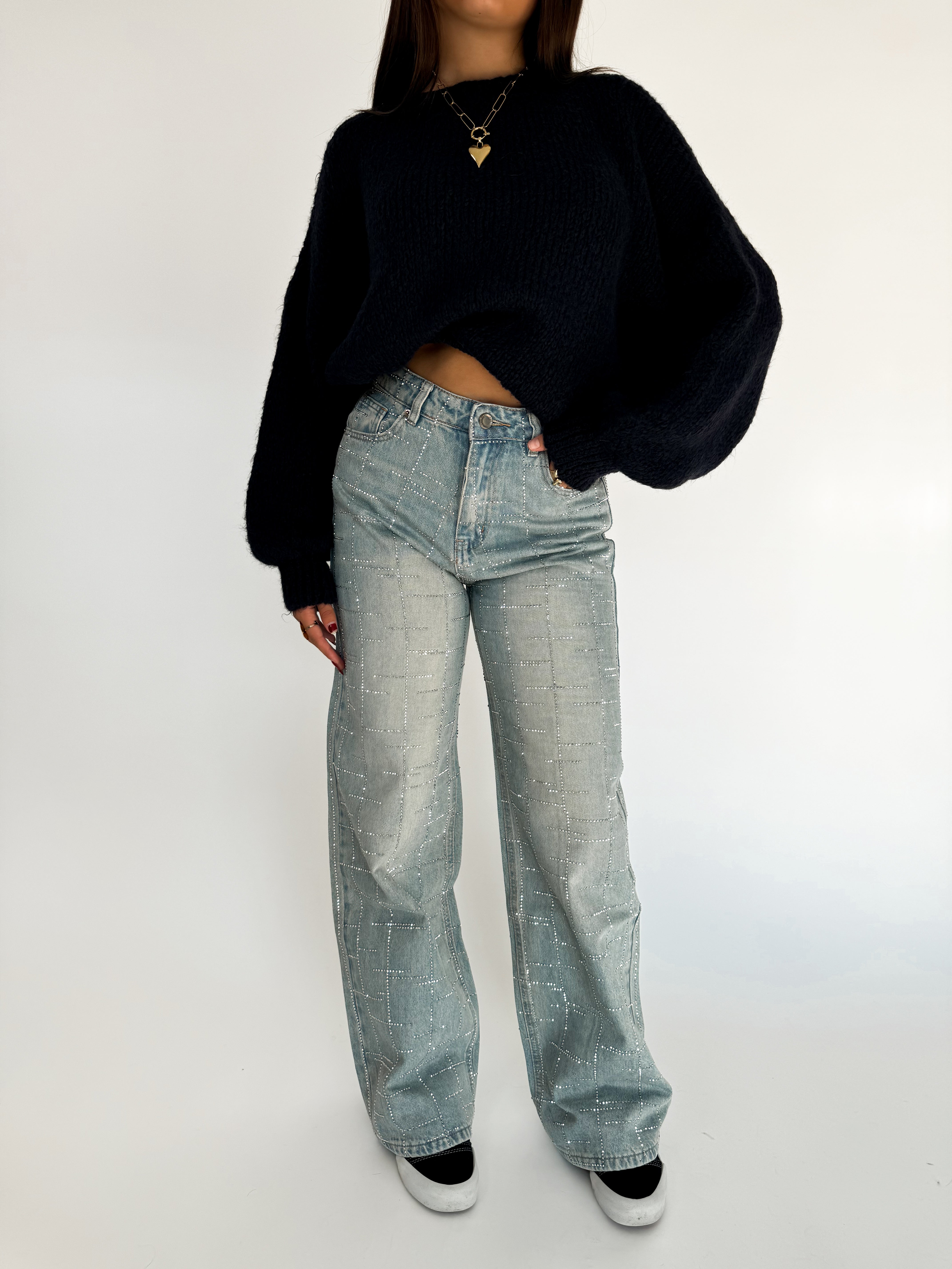 Serene Cove™ | Julia wide jeans washed denim
