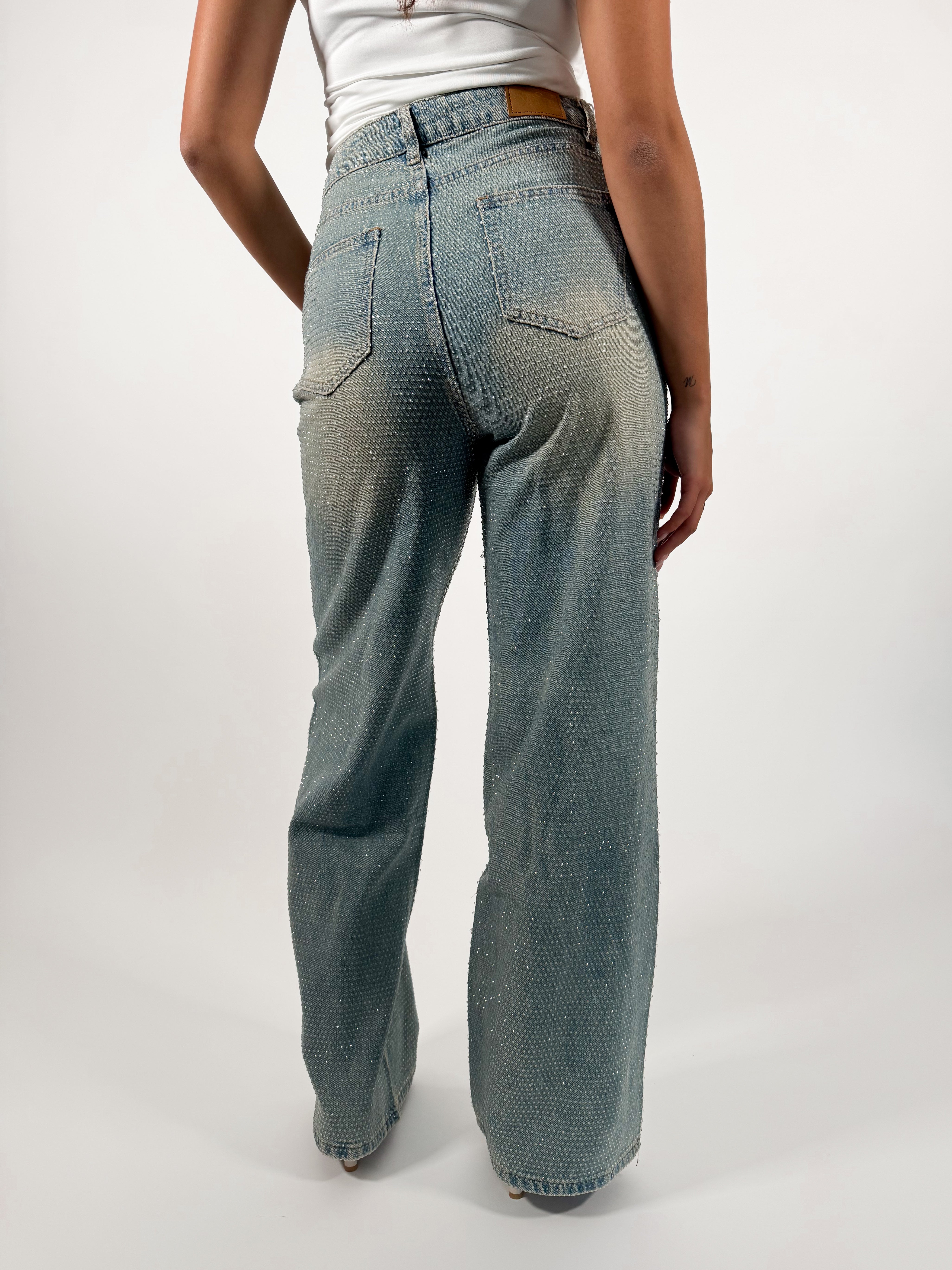 Serene Cove™ | Liv wide jeans washed denim