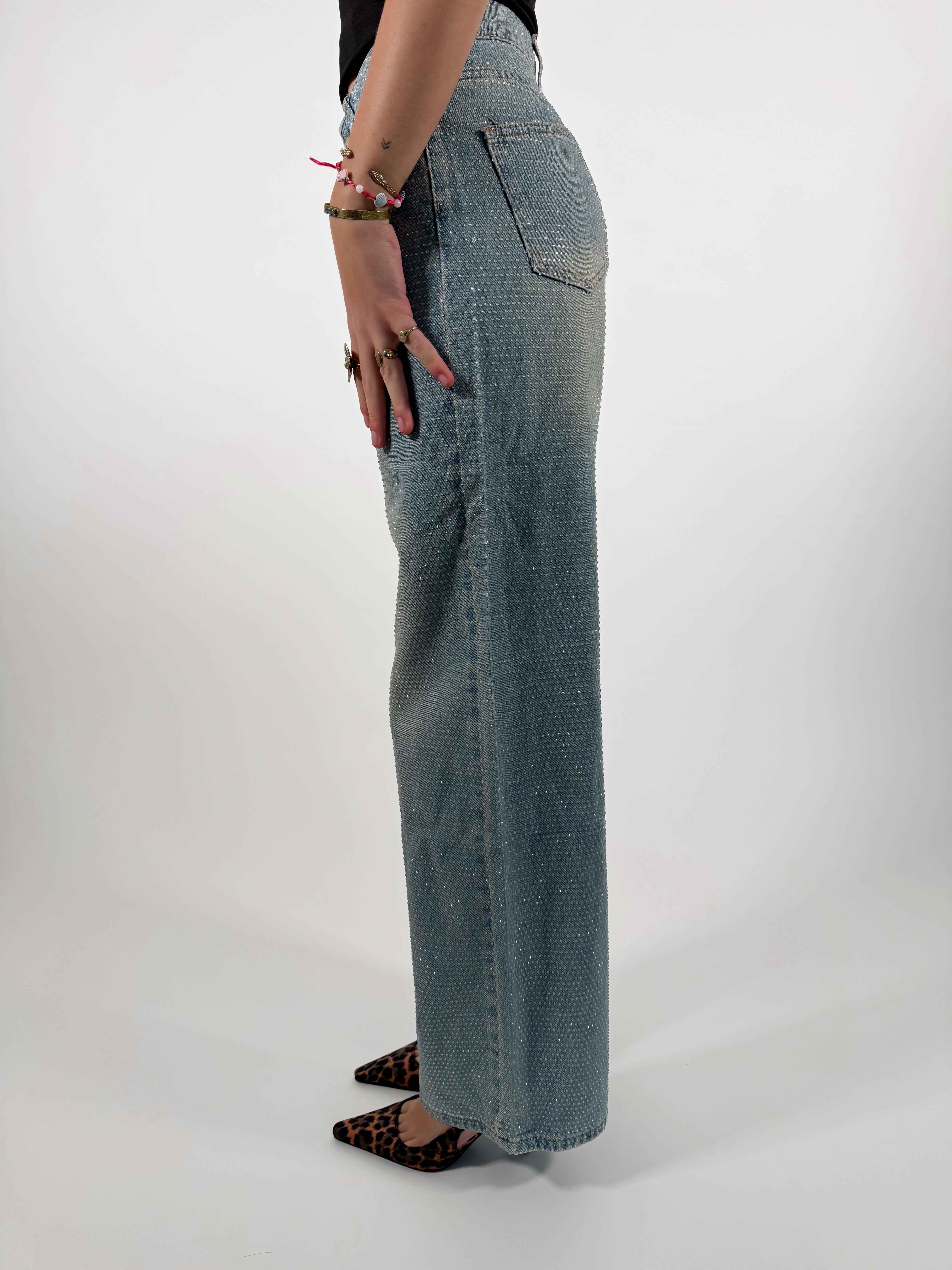 Serene Cove™ | Liv wide jeans washed denim