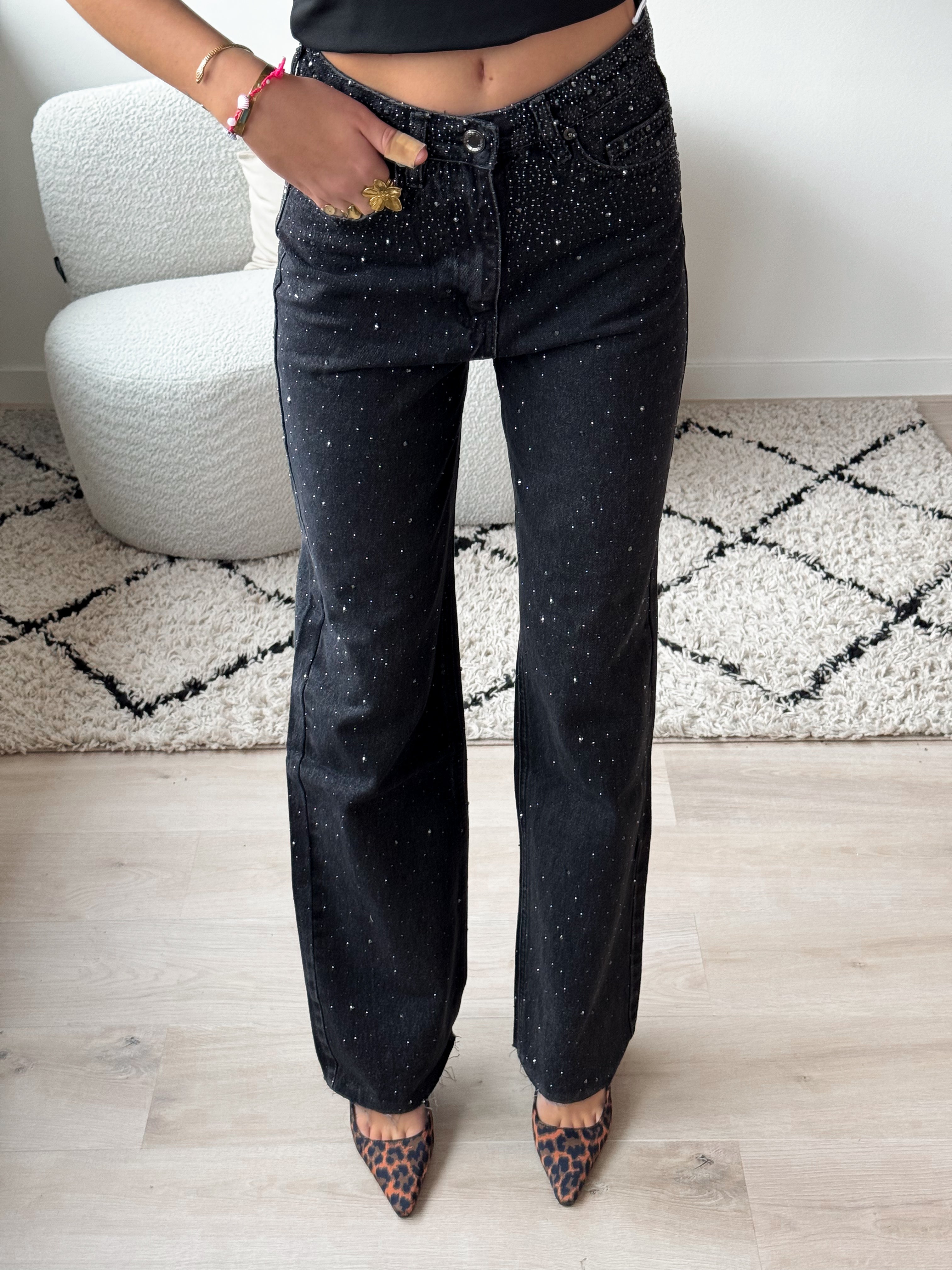 Serene Cove™ | Riley wide jeans black