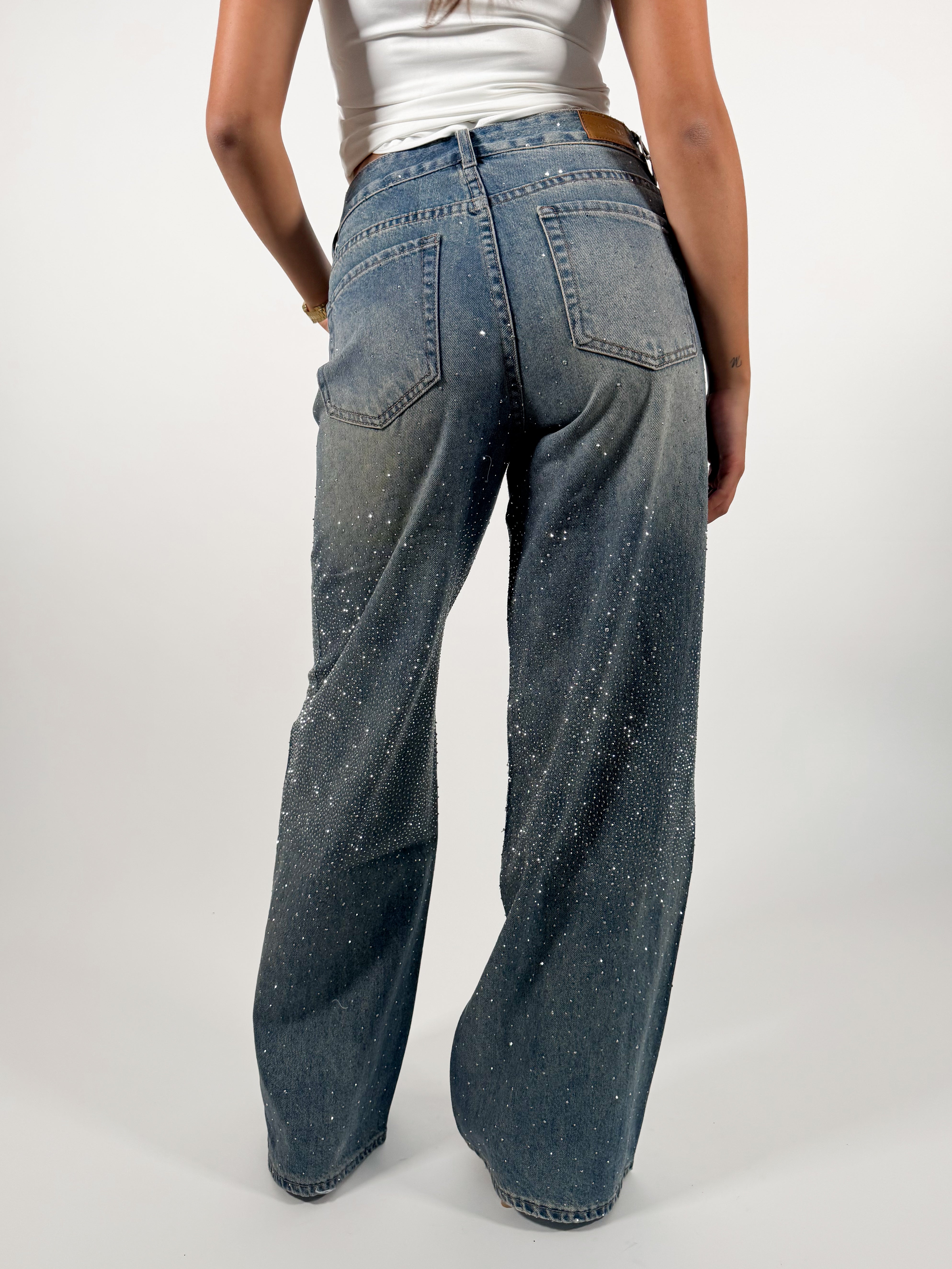 Serene Cove™ | Sophie wide jeans washed denim