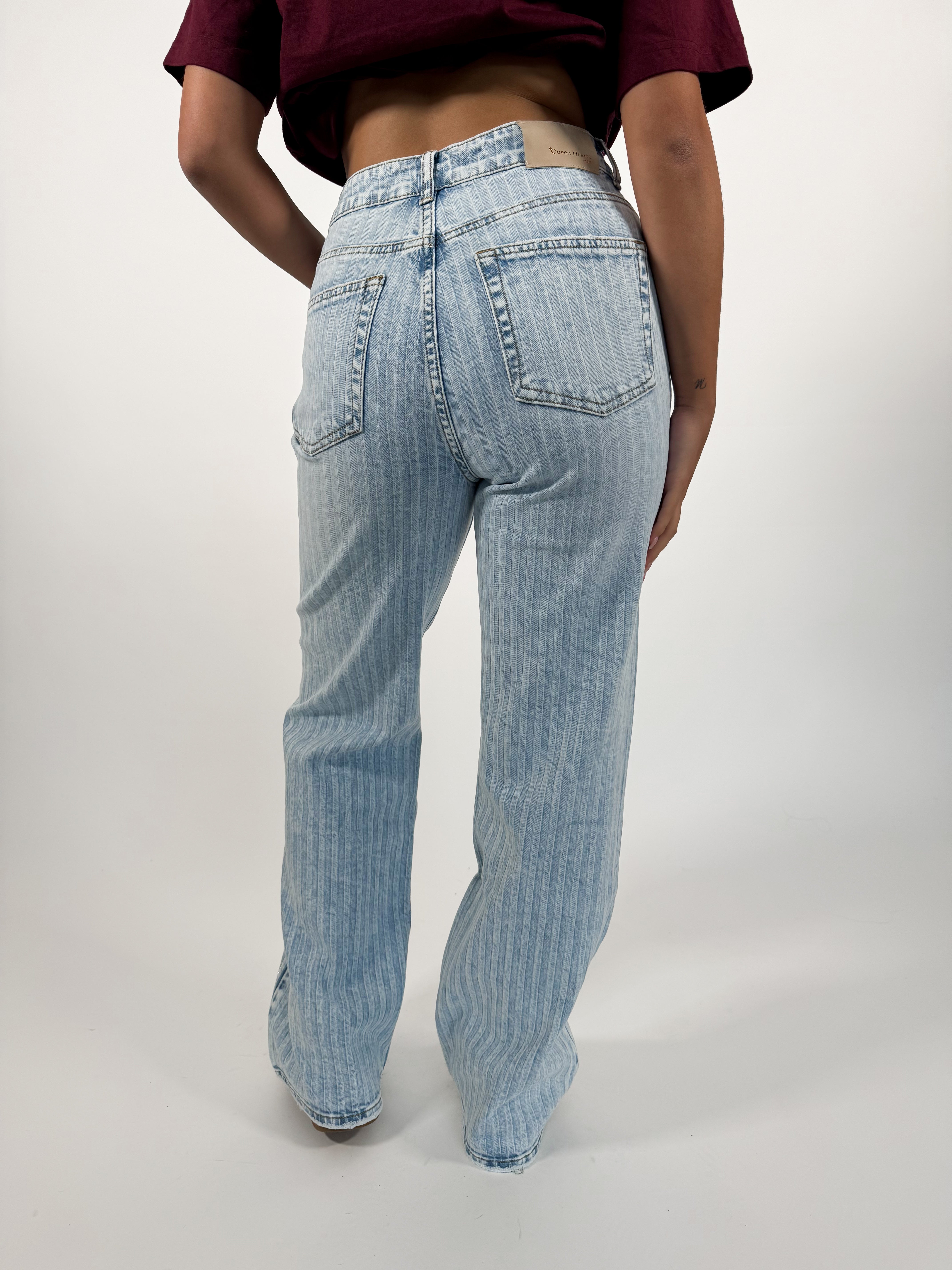 Serene Cove™ | Stretch - Maddy wide jeans extra light denim