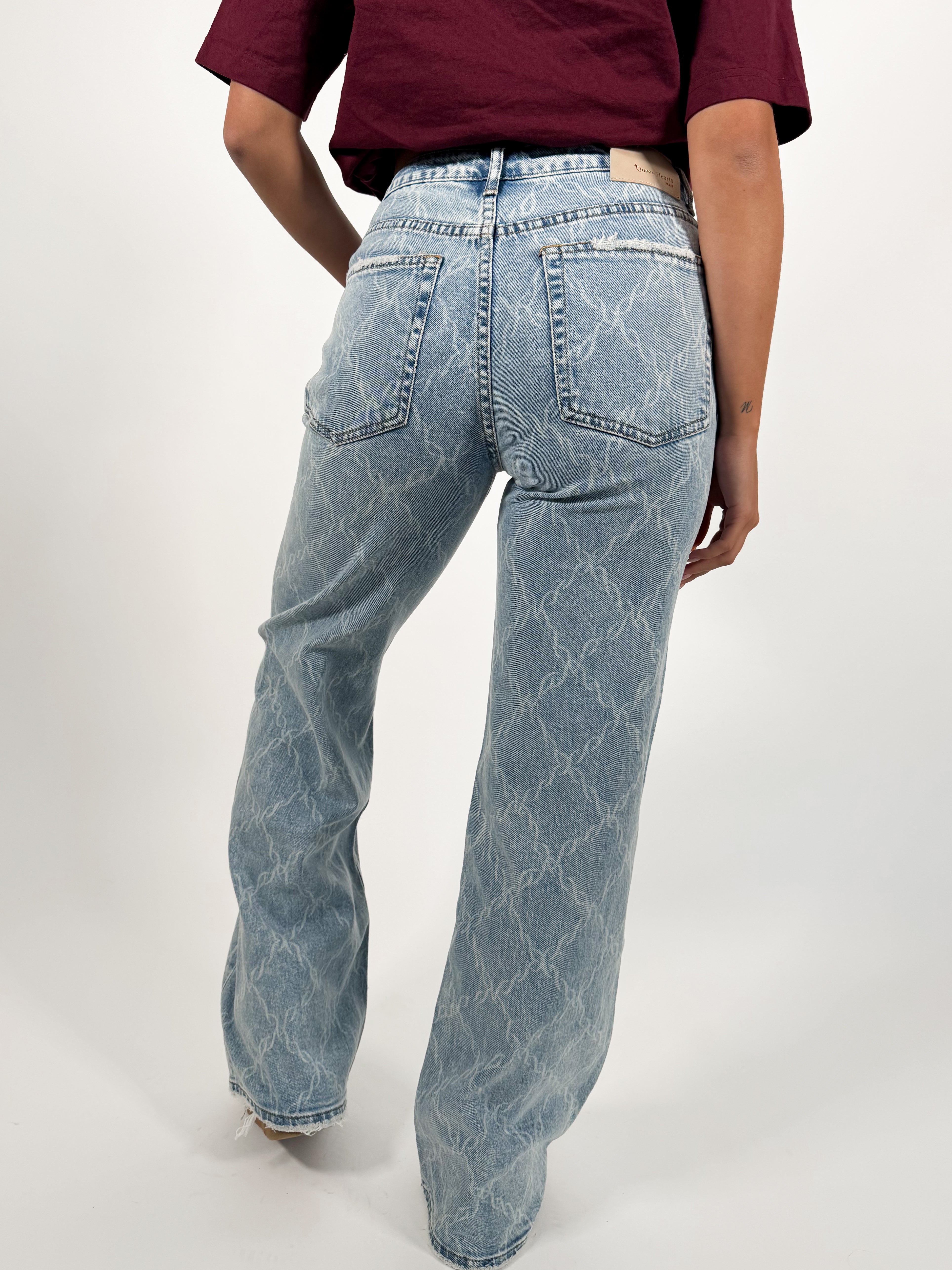 Serene Cove™ | Stretch - Robin wide jeans light denim