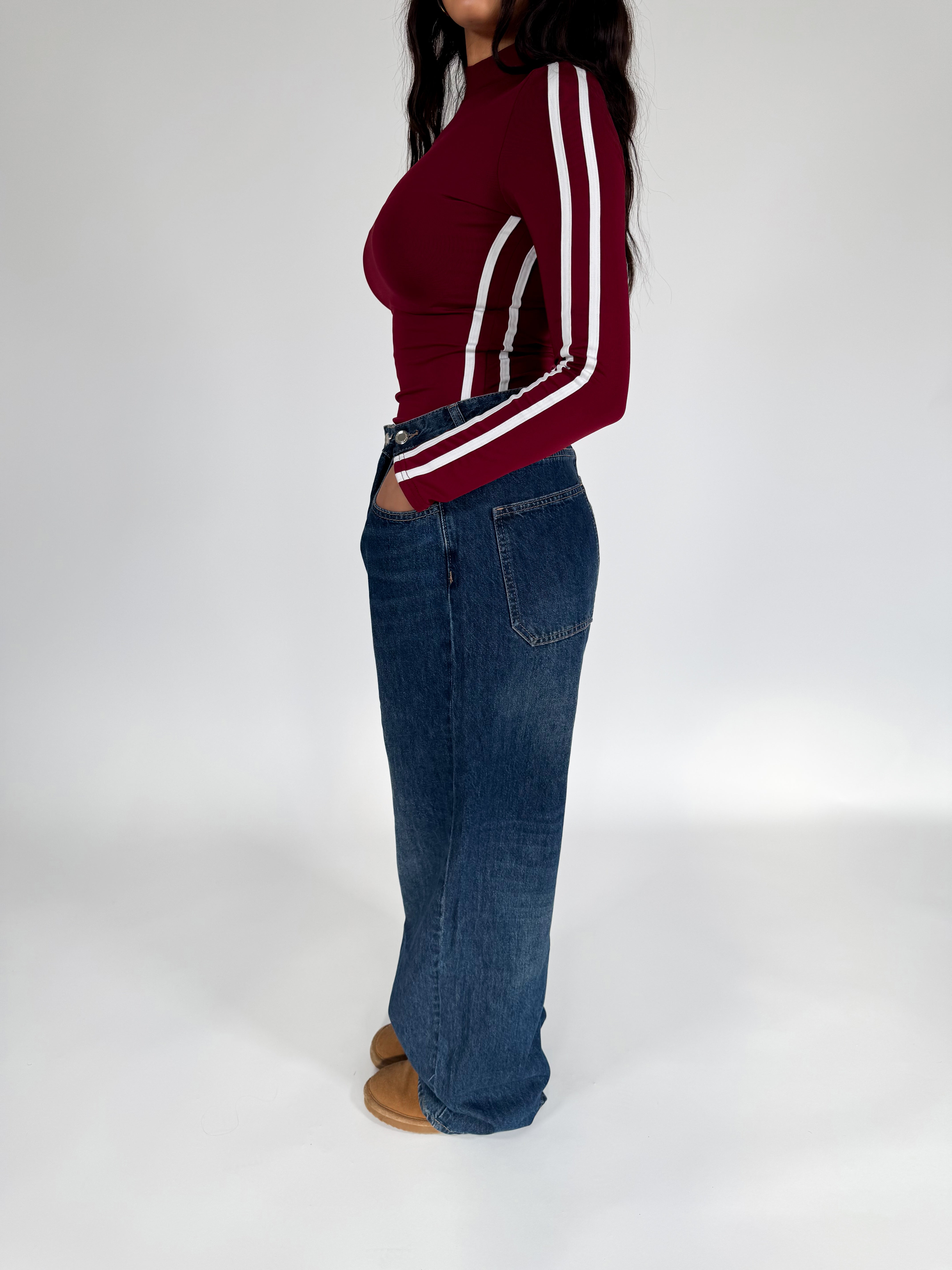 Serene Cove™ | Molly extra wide jeans dark denim