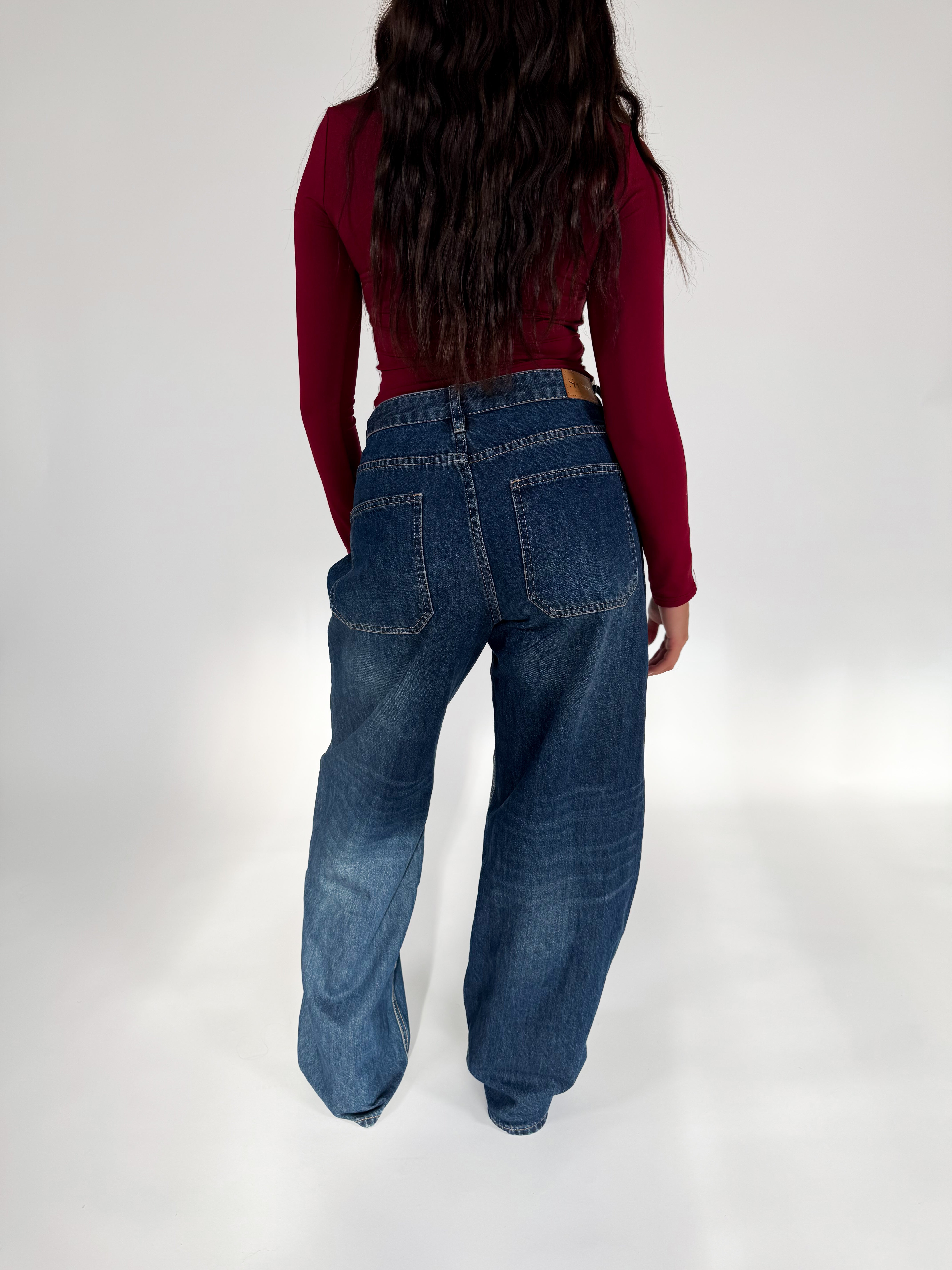 Serene Cove™ | Molly extra wide jeans dark denim