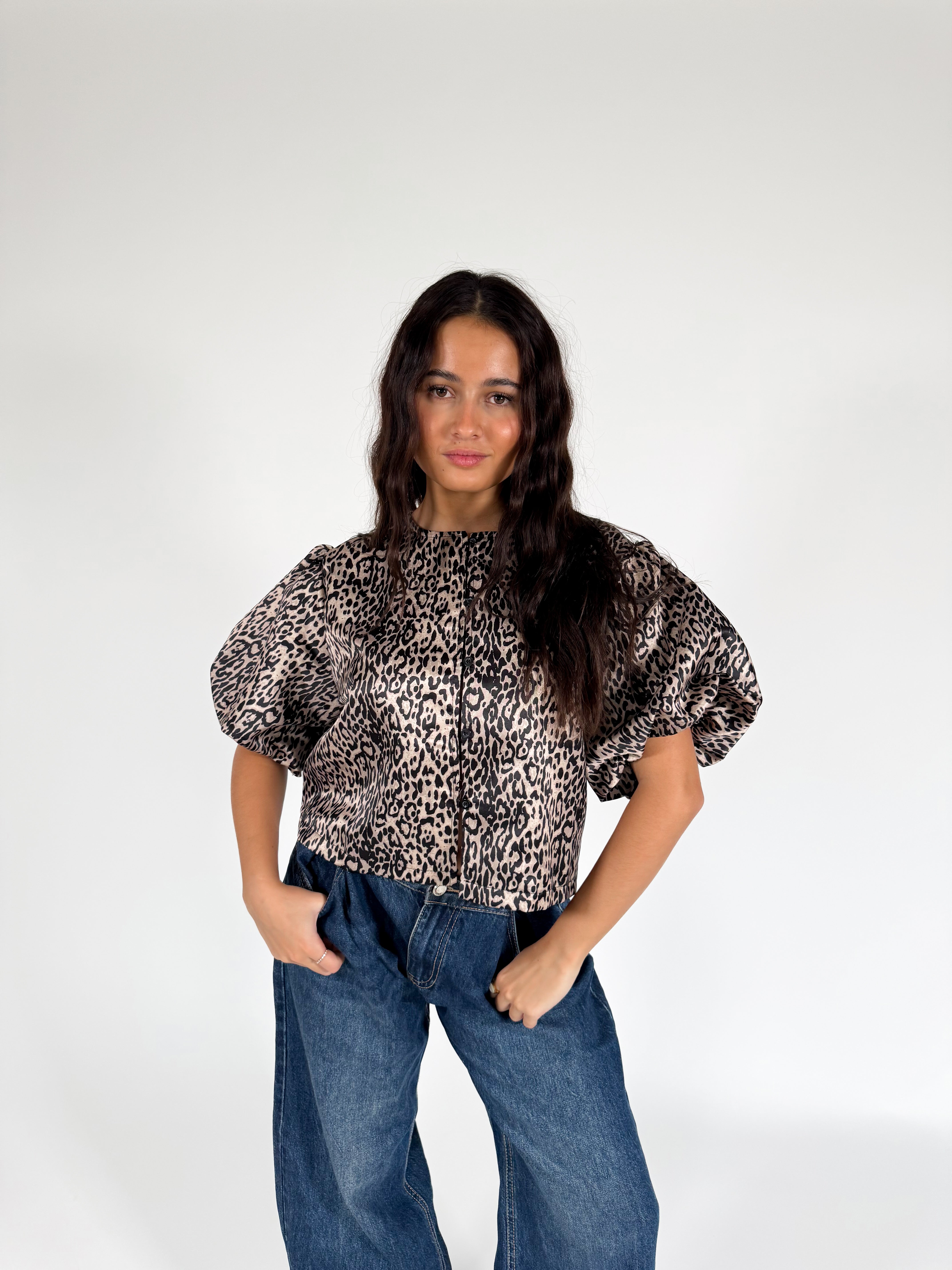 Serene Cove™ | Leena top leopard