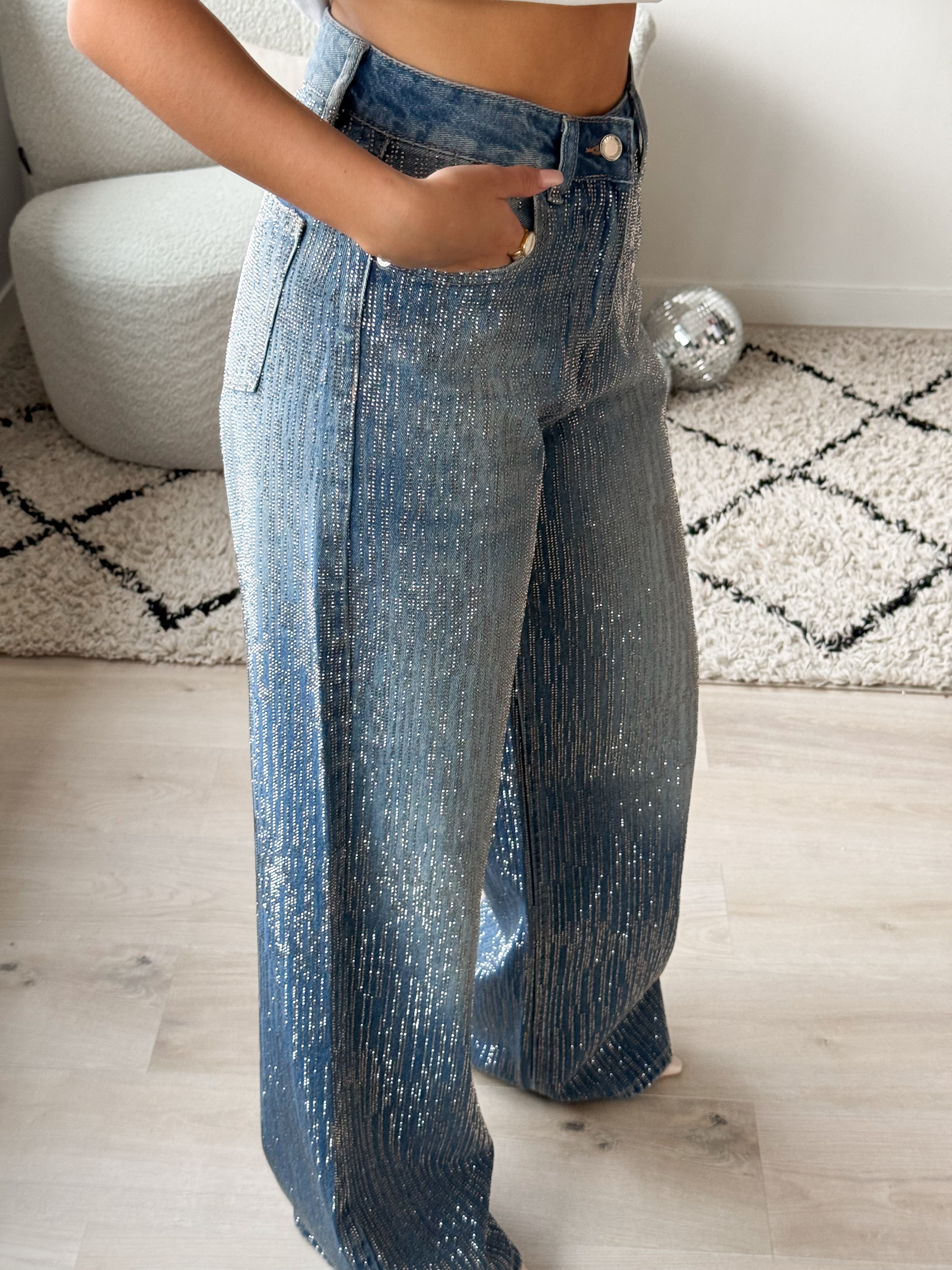 Serene Cove™ | Lotte extra wide jeans mid denim