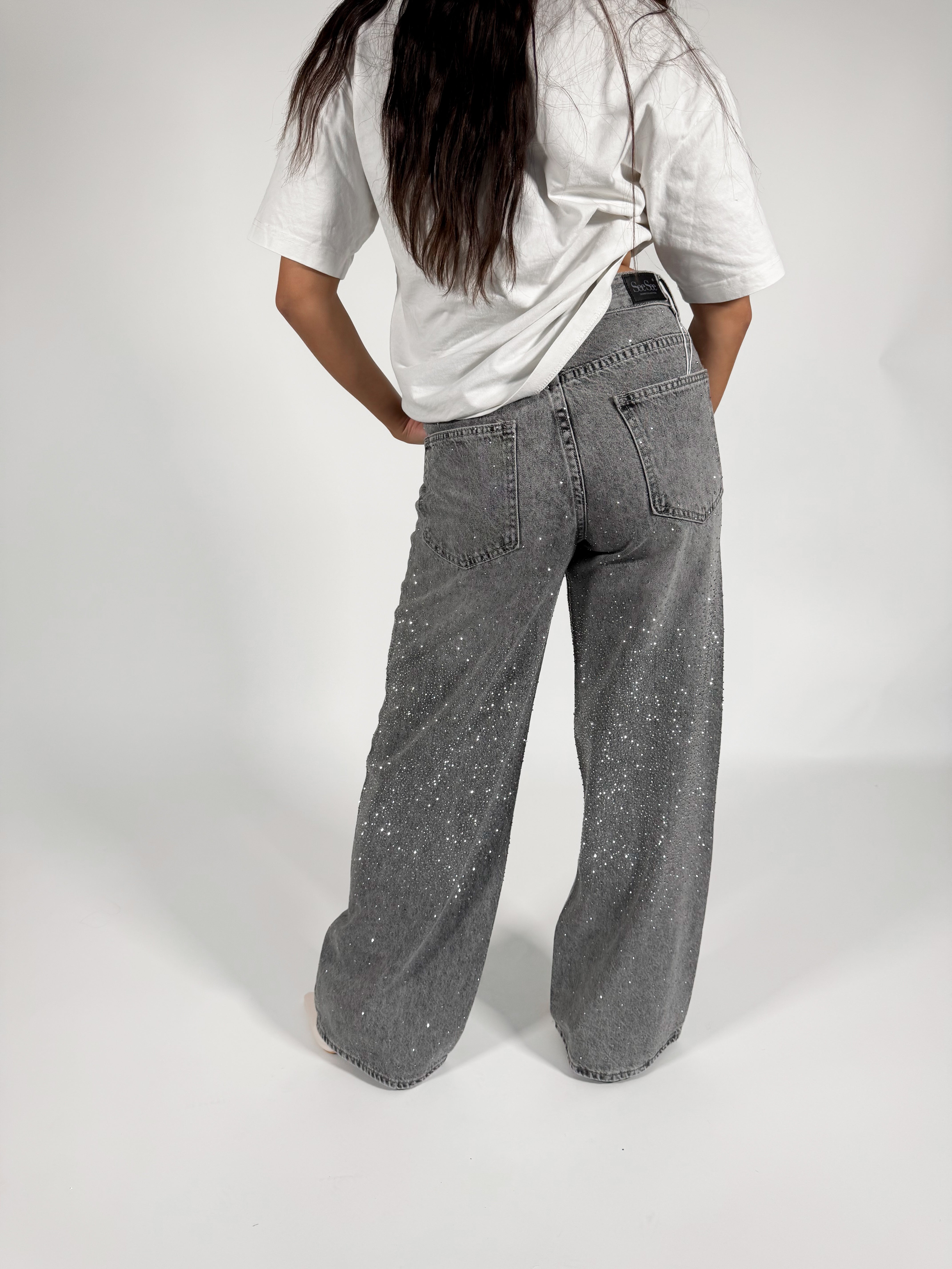 Serene Cove™ | Sophie wide jeans grey