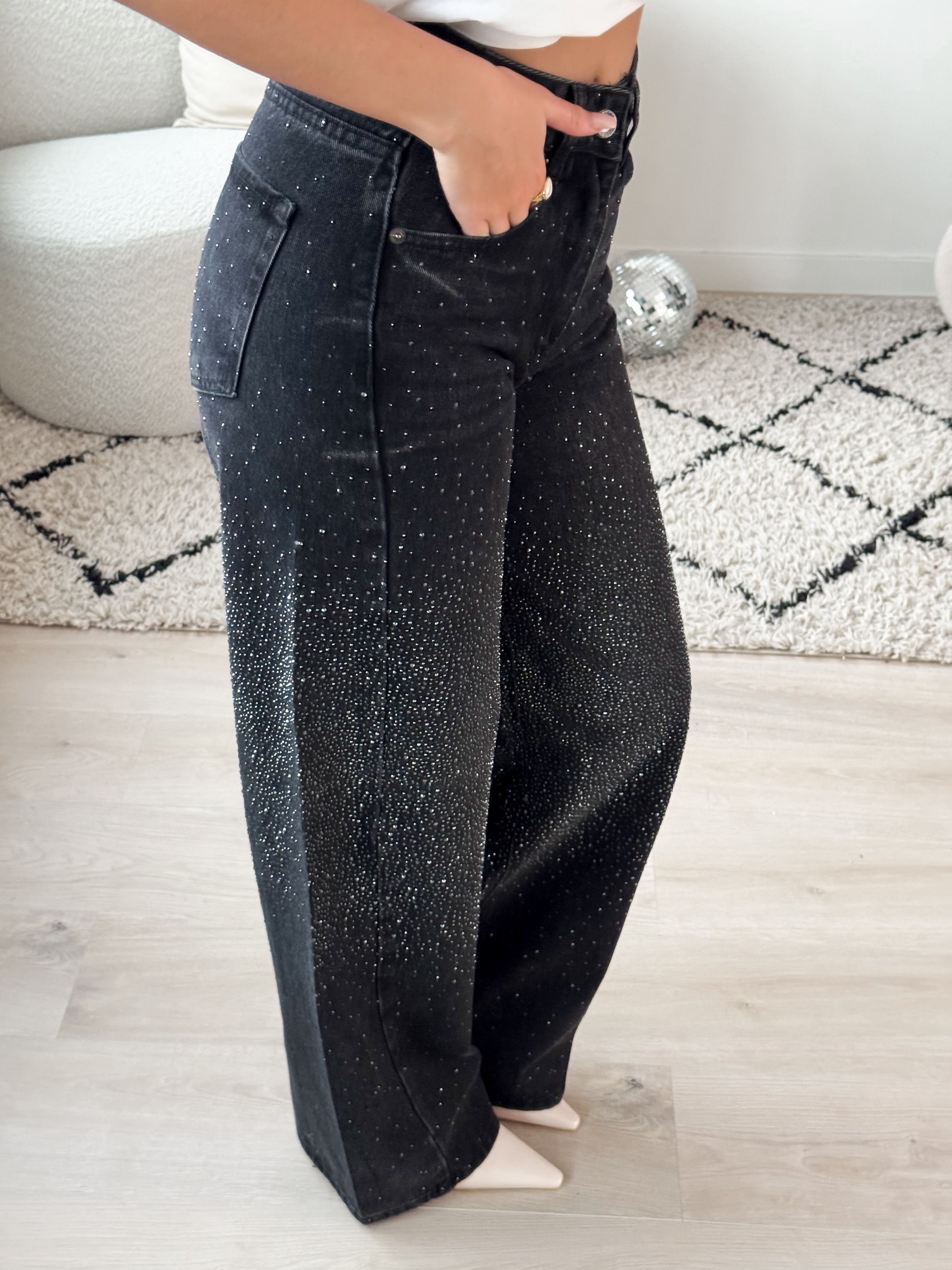 Serene Cove™ | Sophie wide jeans anthracite