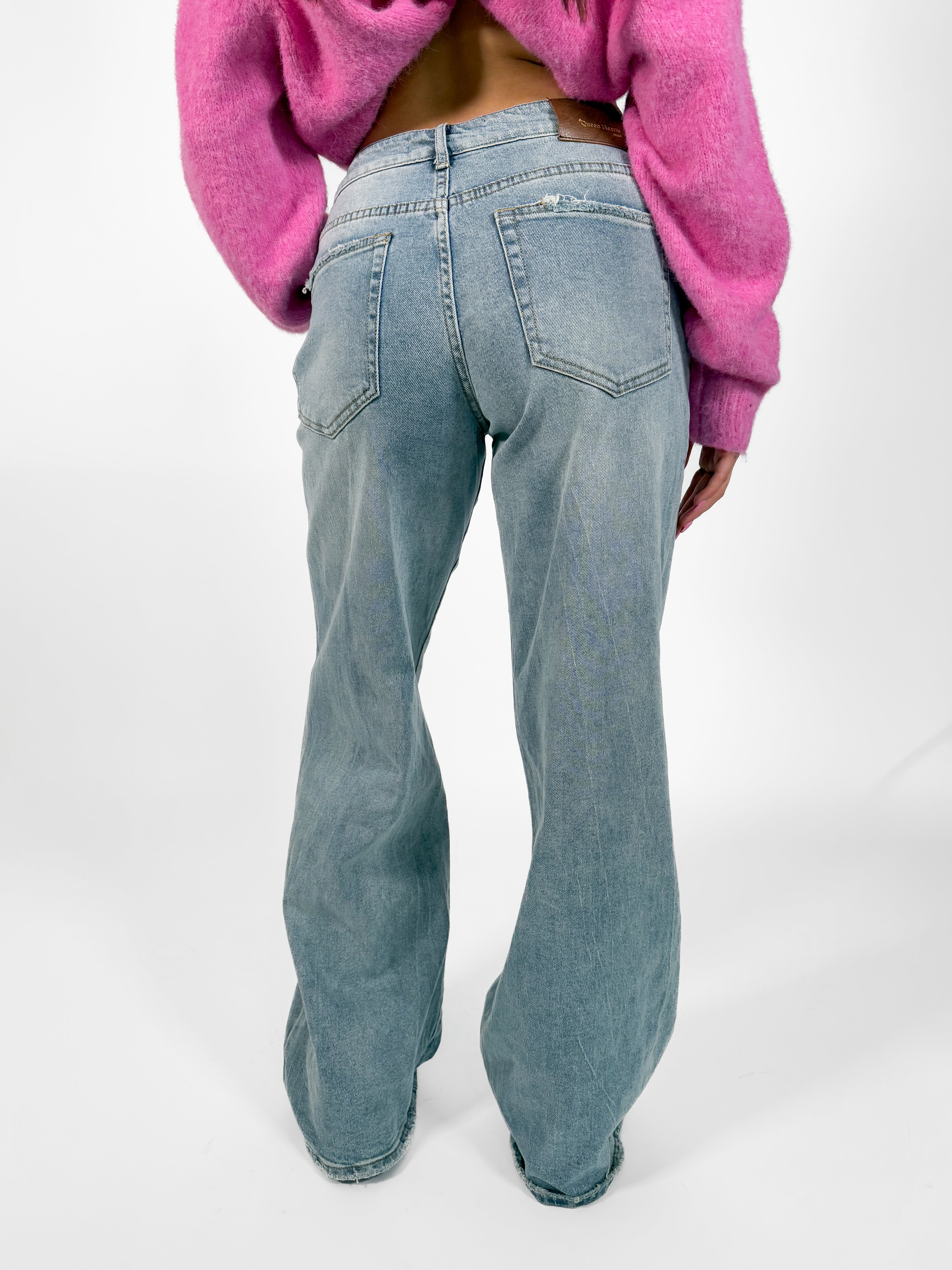 Serene Cove™ | Stretch - Indy extra wide jeans washed denim
