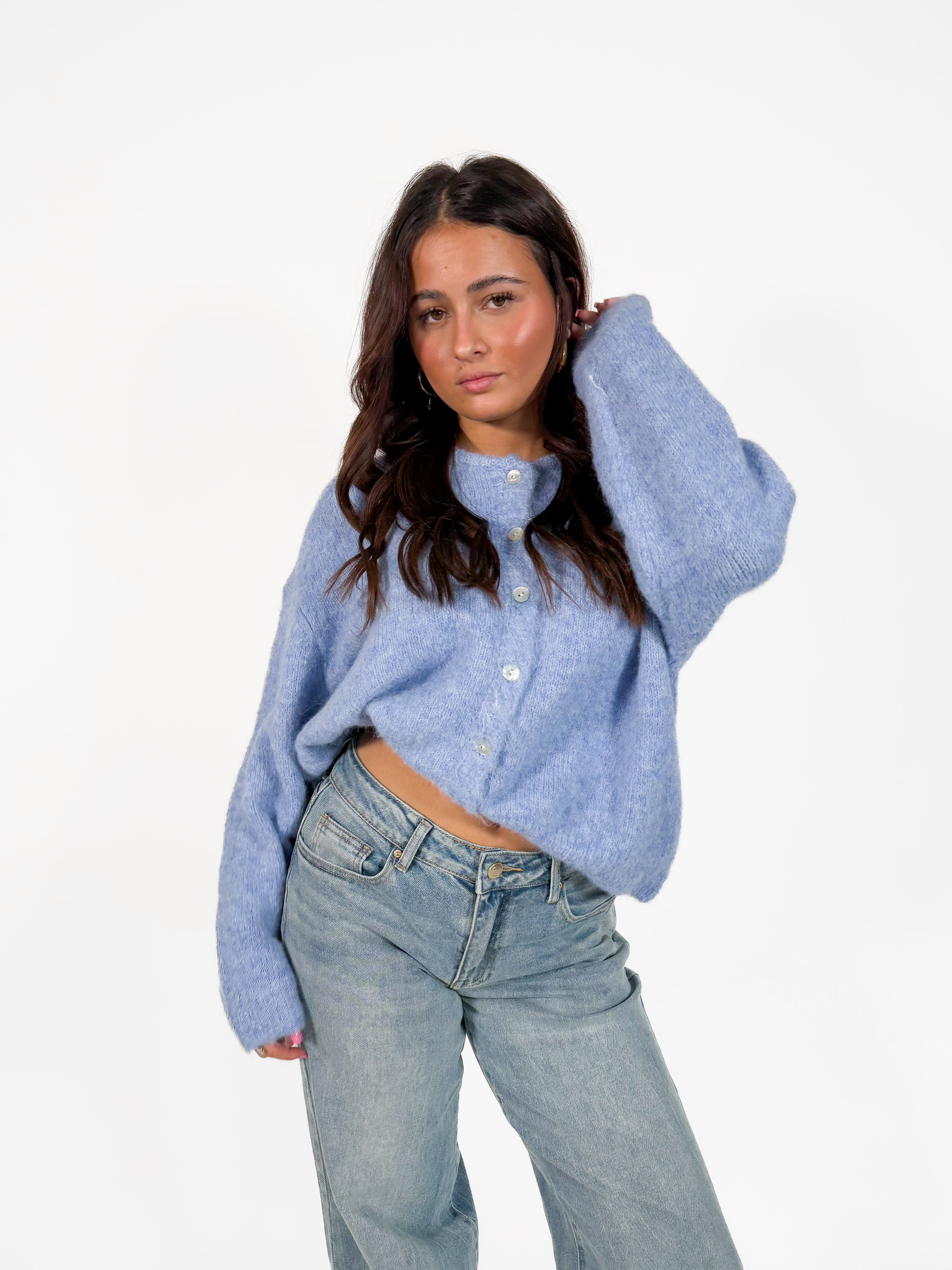 Serene Cove™ | Hazel knit sky blue