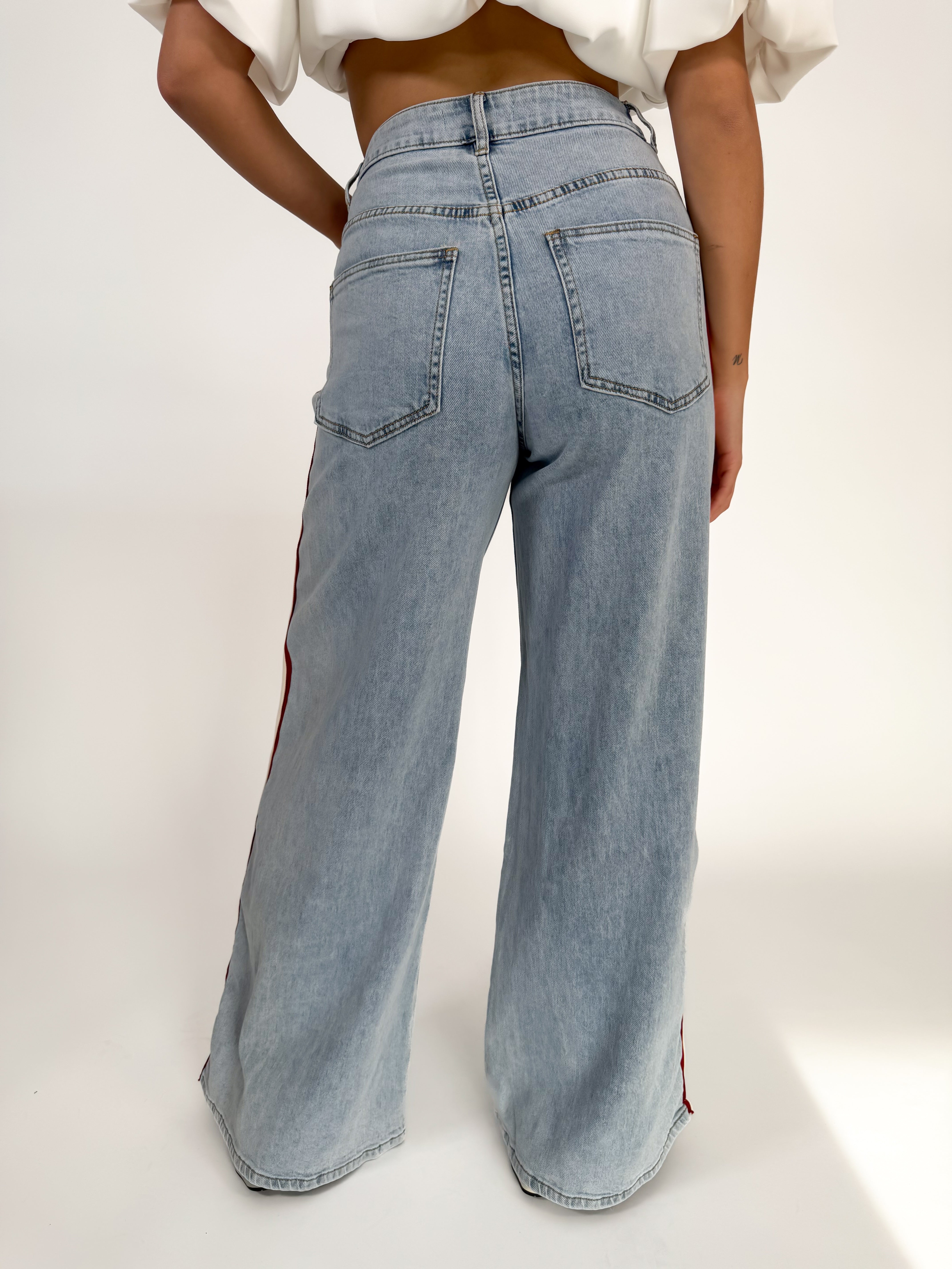 Serene Cove™ | Stretch - Marit wide jeans light denim