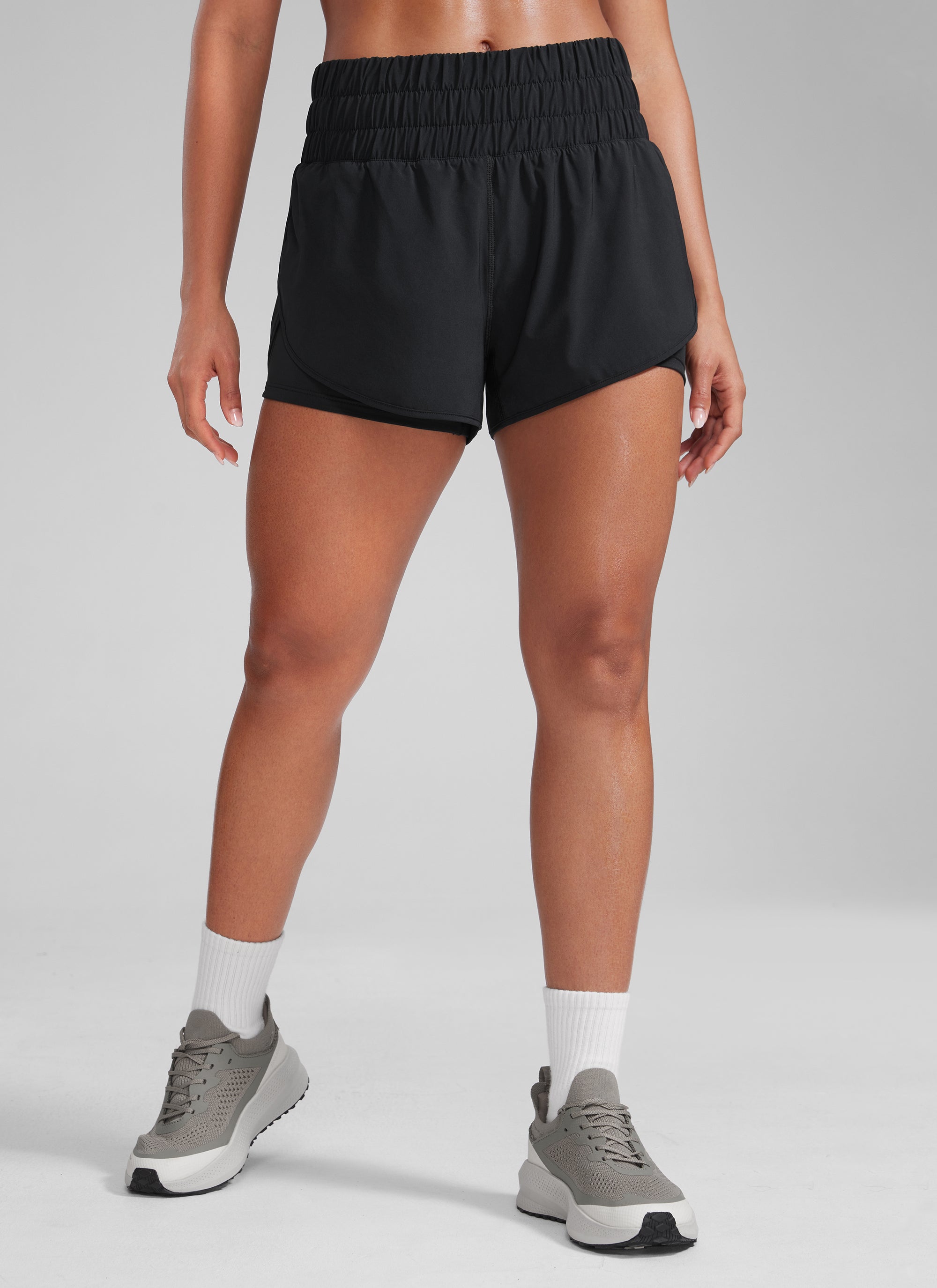 Serene Cove™ | Feathery-Fit Zachte High-Rise 2 in 1 Short 3''