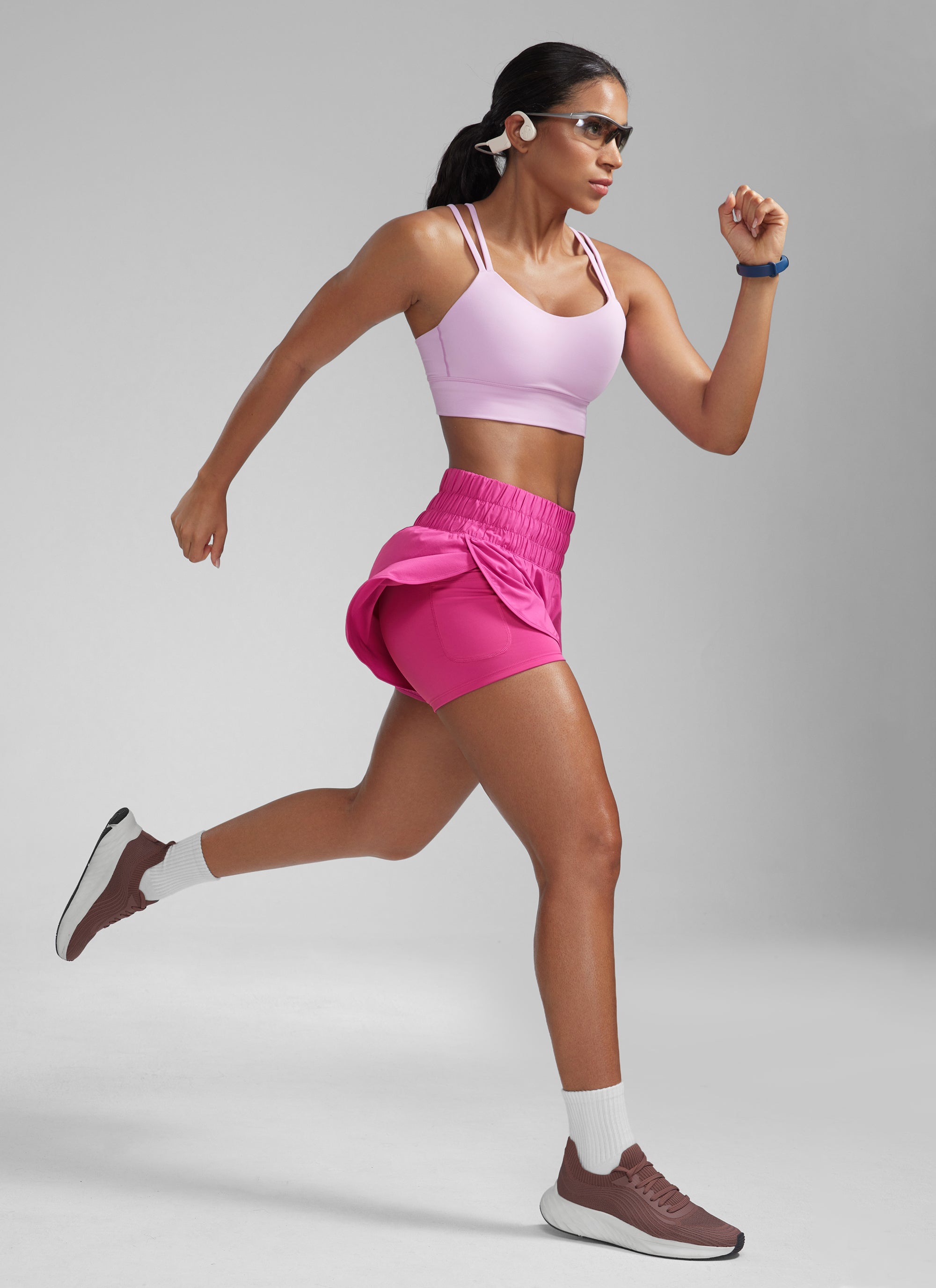 Serene Cove™ | Feathery-Fit Zachte High-Rise 2 in 1 Short 3''