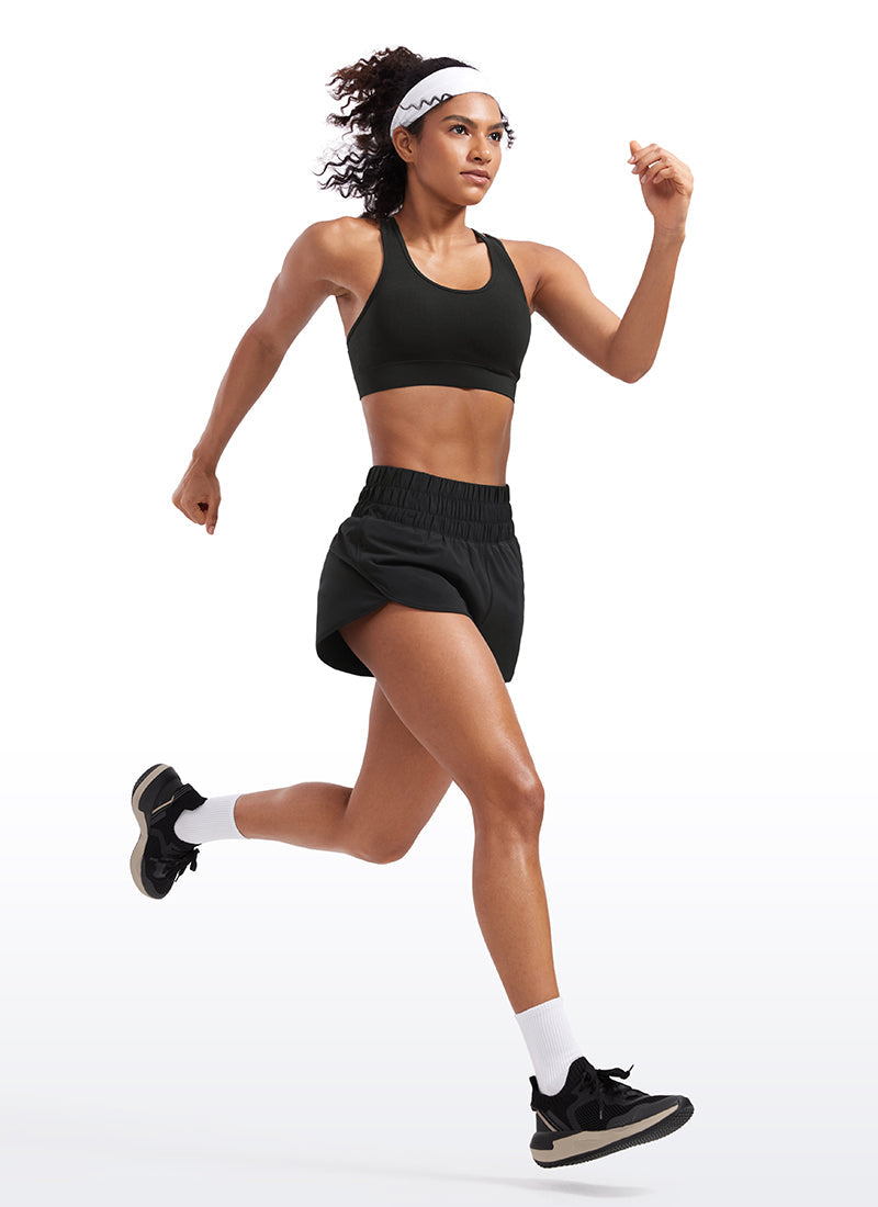 Serene Cove™ | Feathery-Fit Zachte Super High Waisted Dolfijn Shorts Pocket 3''