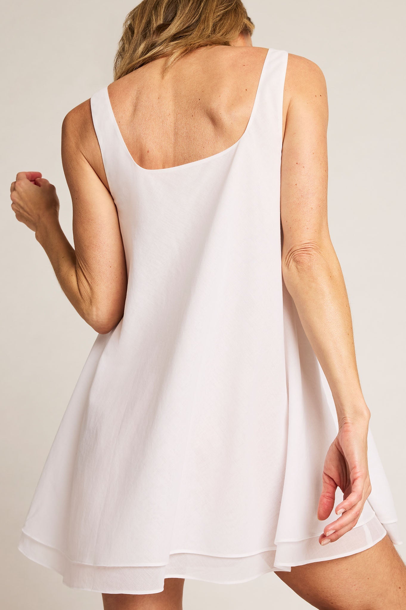 Serene Cove™ | Island Swing Dress in Wit