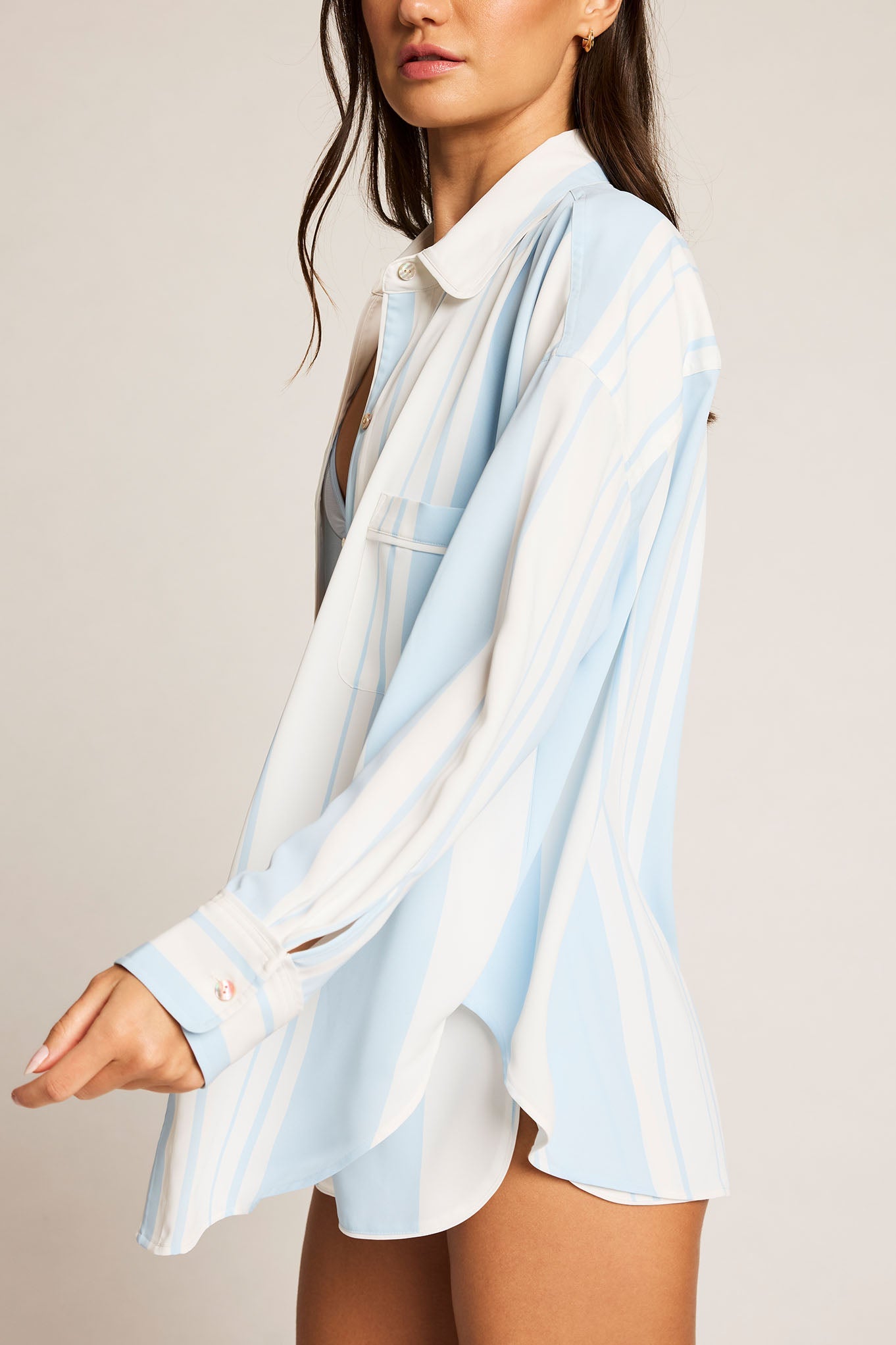 Serene Cove™ | Supreme shirt in wolkenstreep