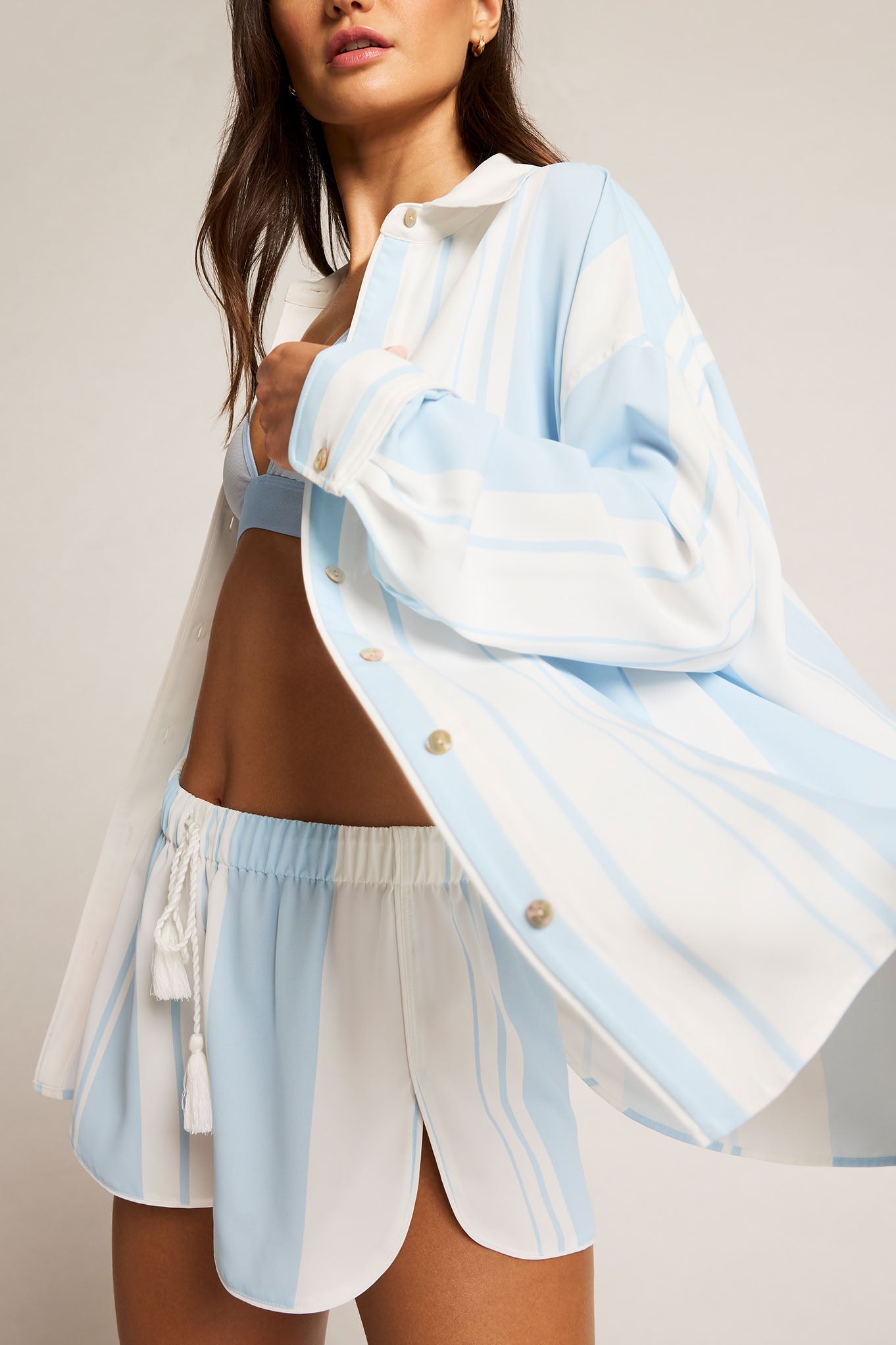 Serene Cove™ | Supreme shirt in wolkenstreep