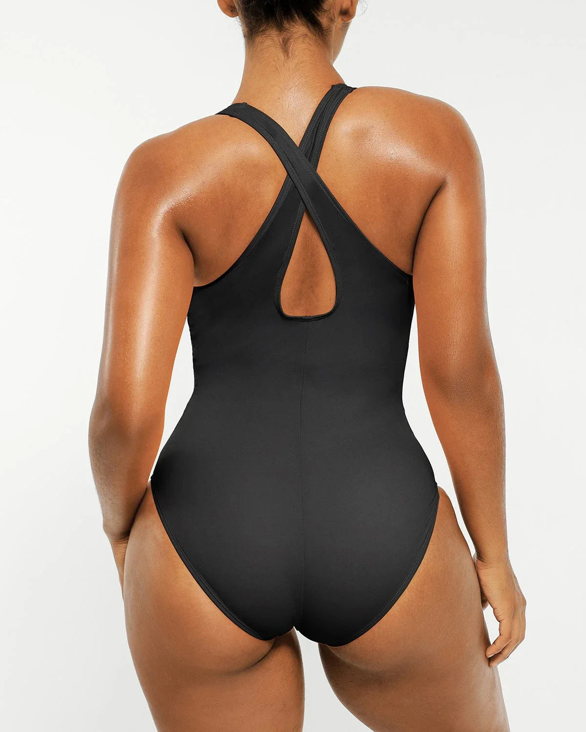Serene Cove™ | Smart Sculpt Plunge Corset Shaping Zwempak